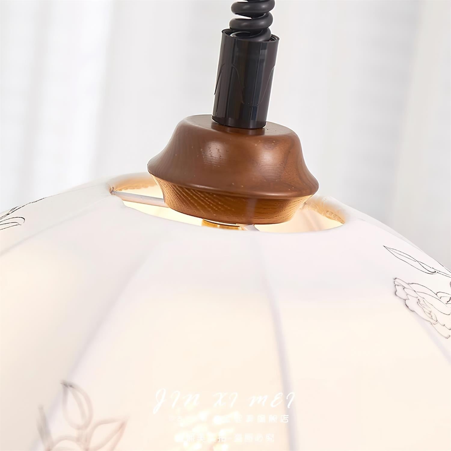 Rosetta Fabric Pendant Light - Letslighting