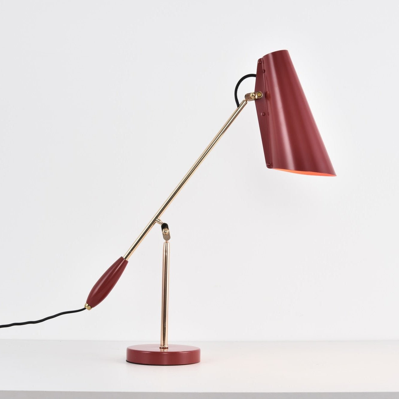Orbix Steel Mid-Century Table Lamp - Letslighting