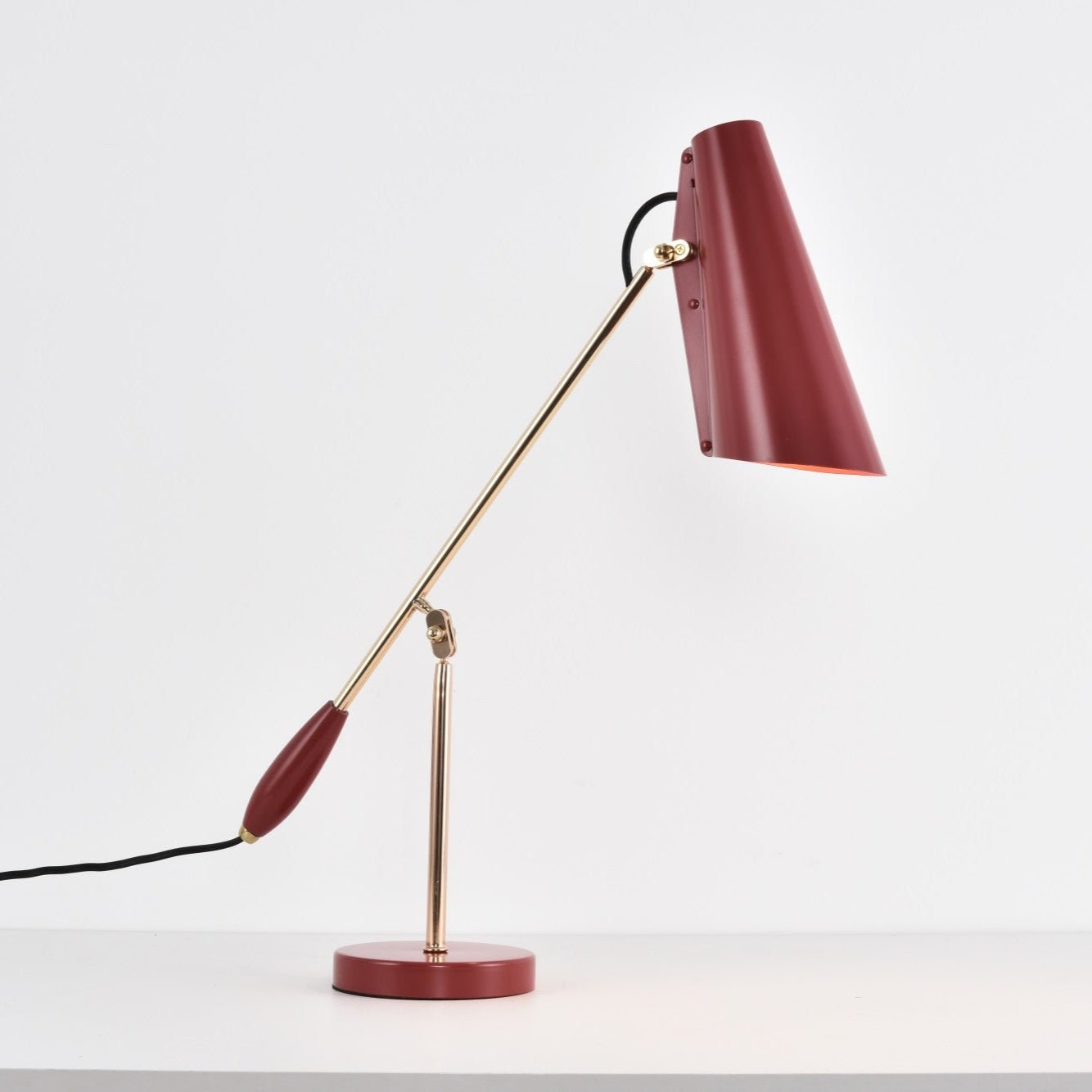 Orbix Steel Mid-Century Table Lamp - Letslighting