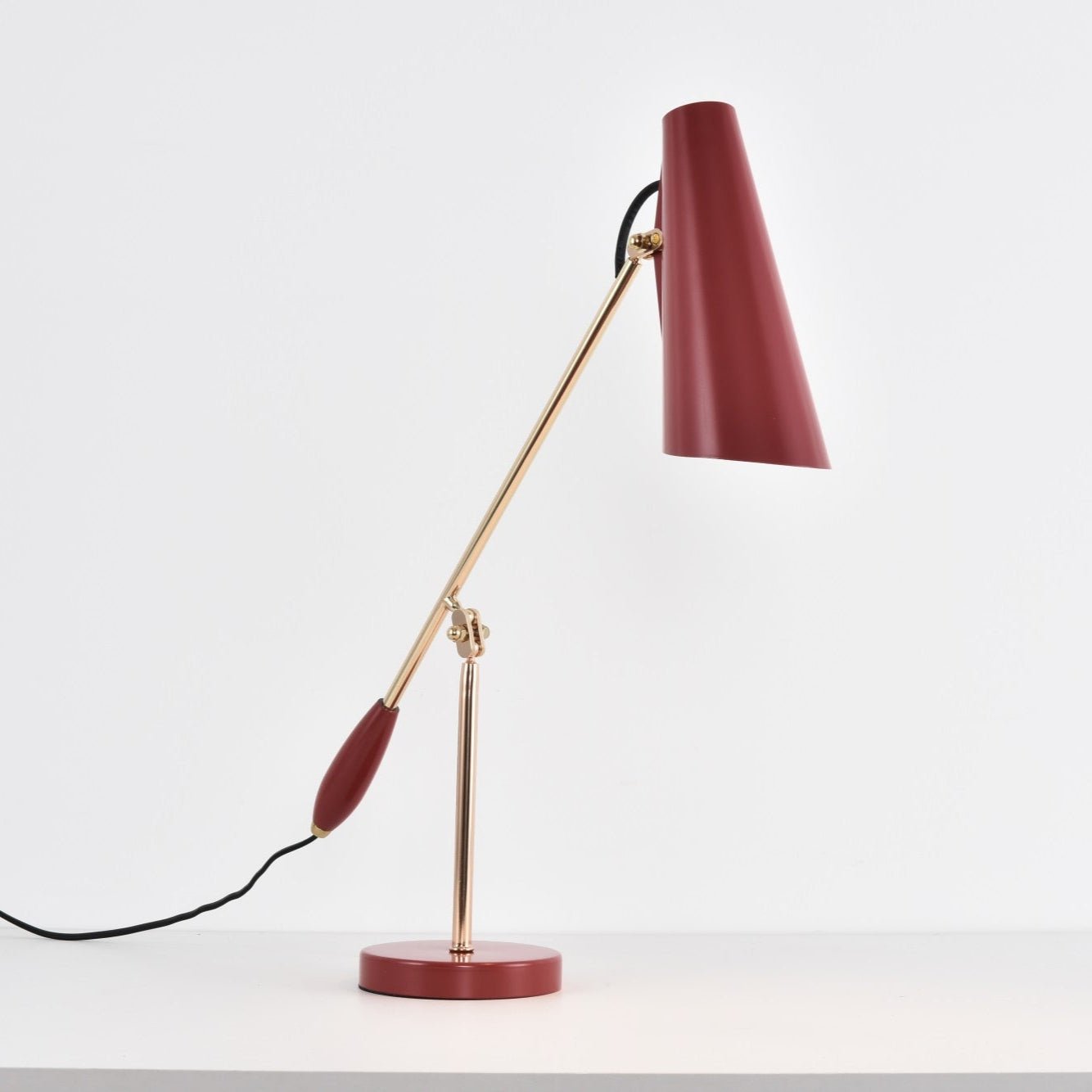 Orbix Steel Mid-Century Table Lamp - Letslighting
