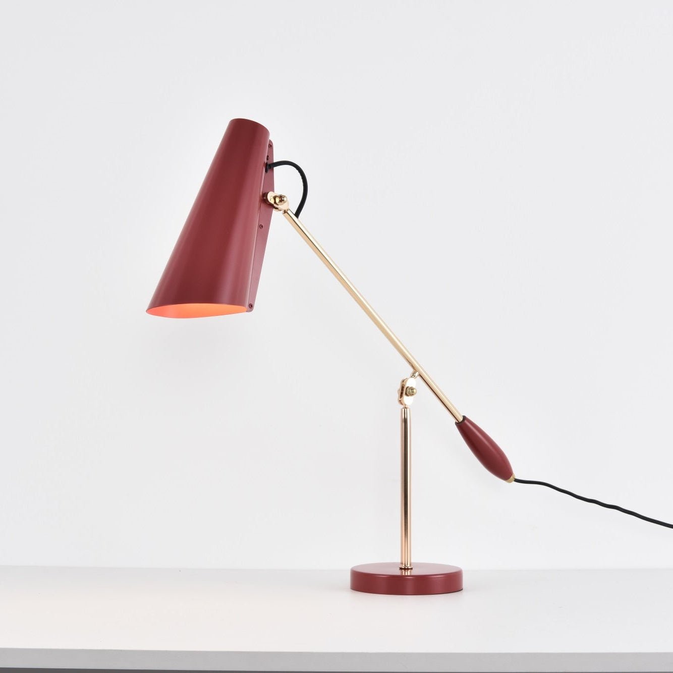 Orbix Steel Mid-Century Table Lamp - Letslighting