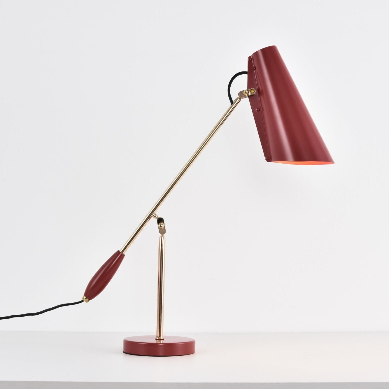 Orbix Steel Mid-Century Table Lamp - Letslighting