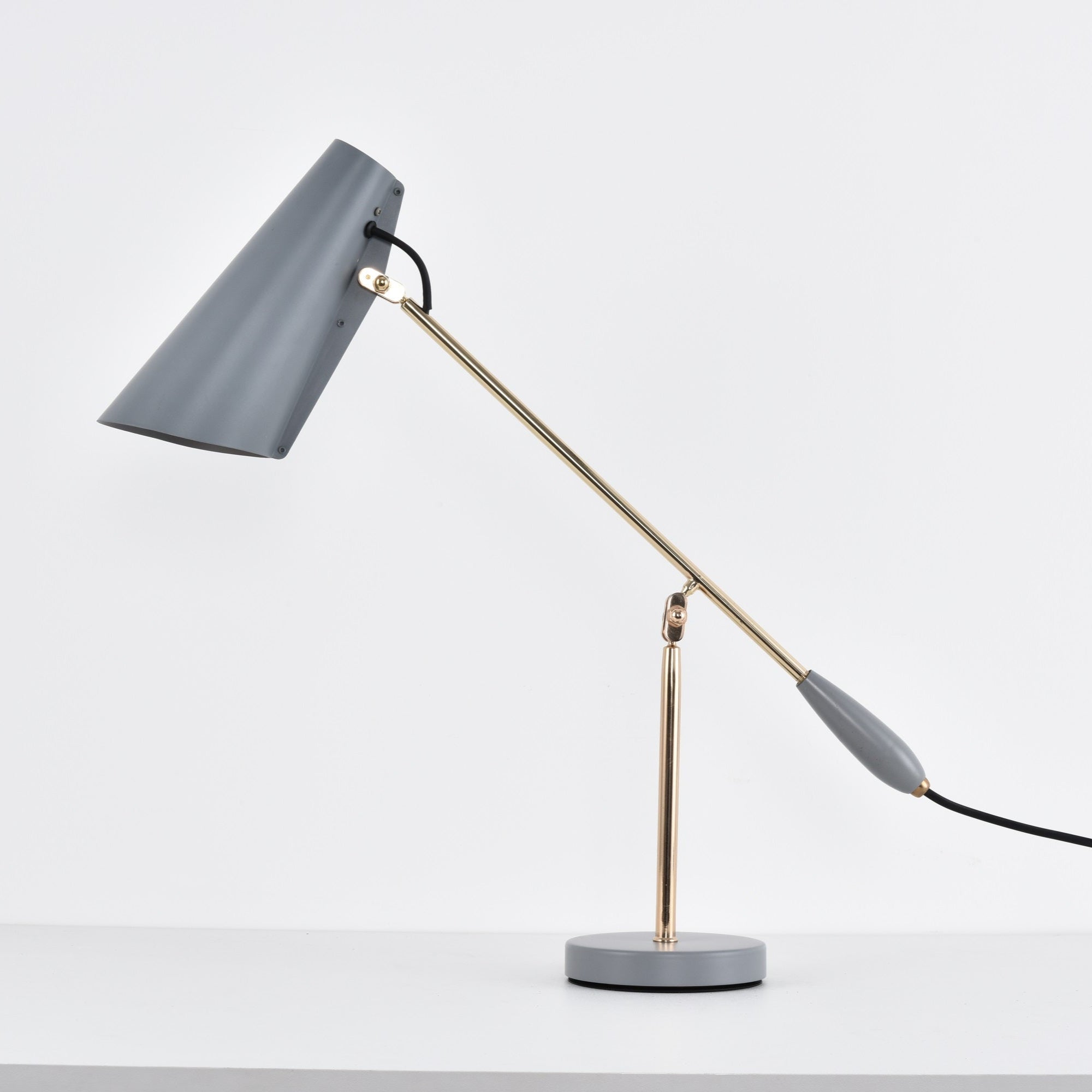 Orbix Steel Mid-Century Table Lamp - Letslighting