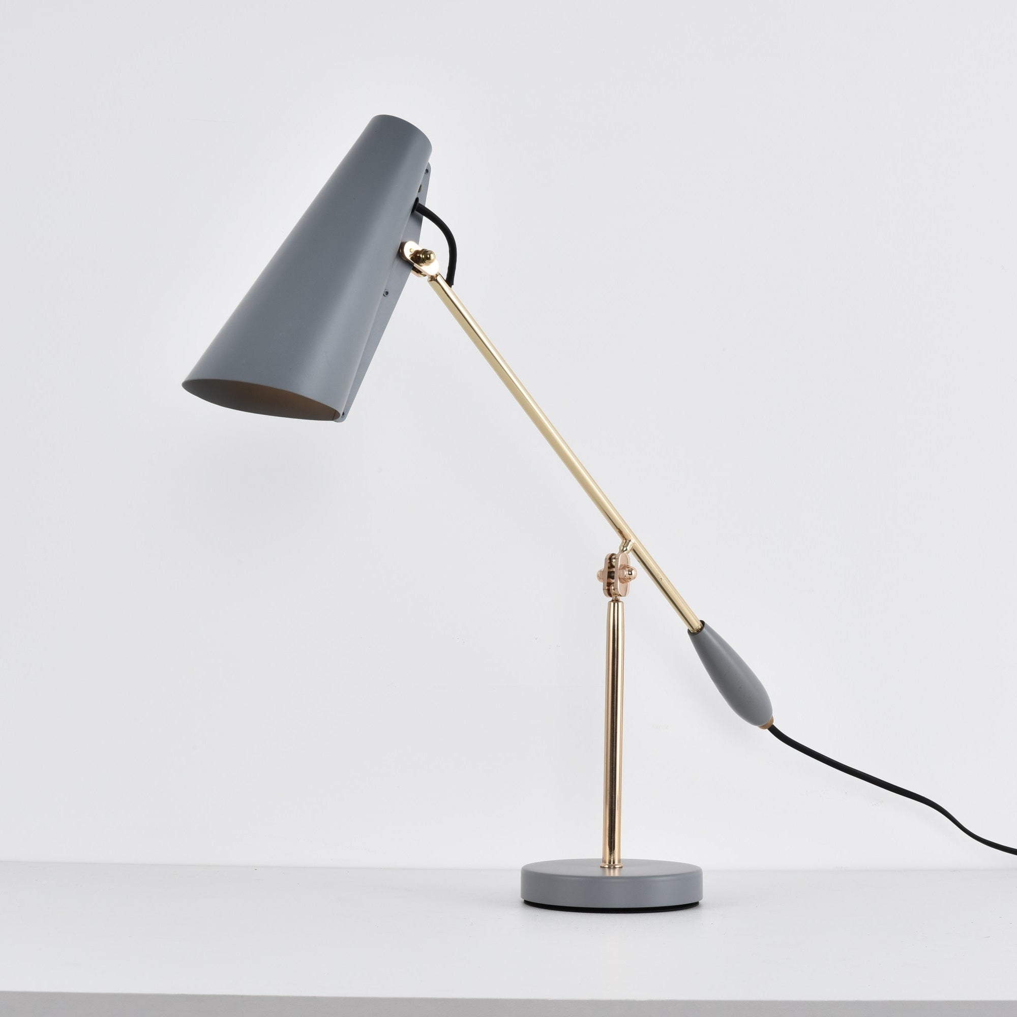 Orbix Steel Mid-Century Table Lamp - Letslighting