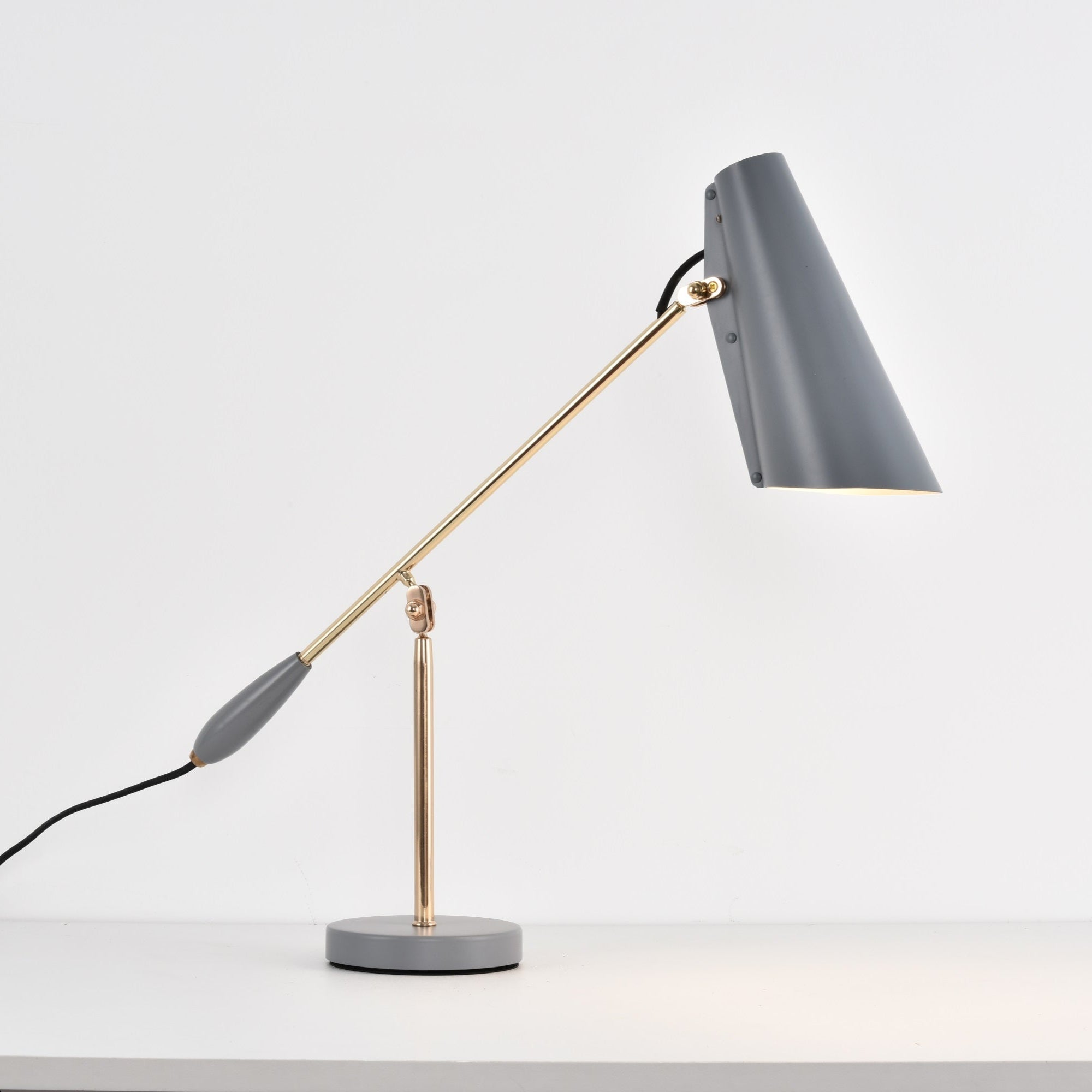 Orbix Steel Mid-Century Table Lamp - Letslighting