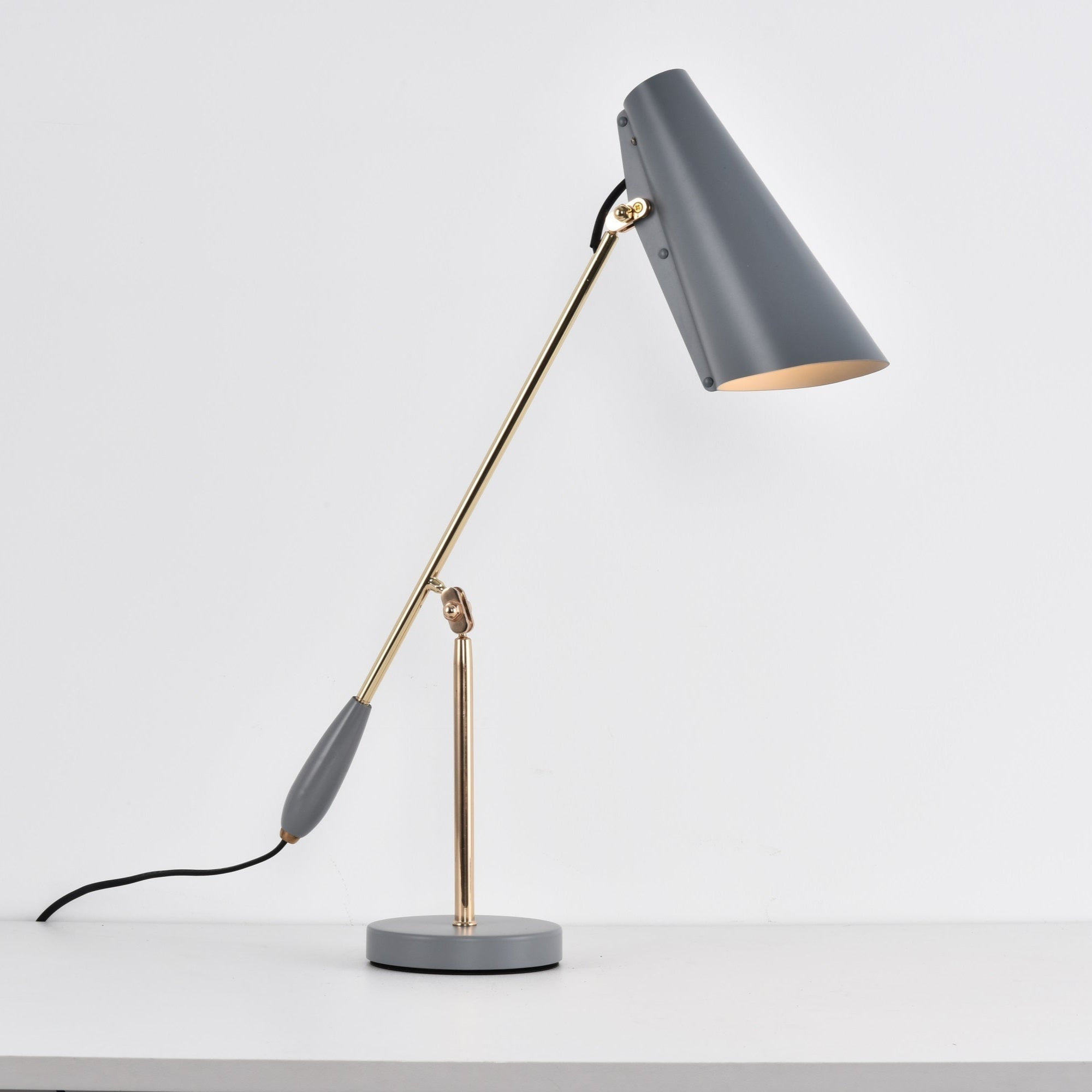 Orbix Steel Mid-Century Table Lamp - Letslighting