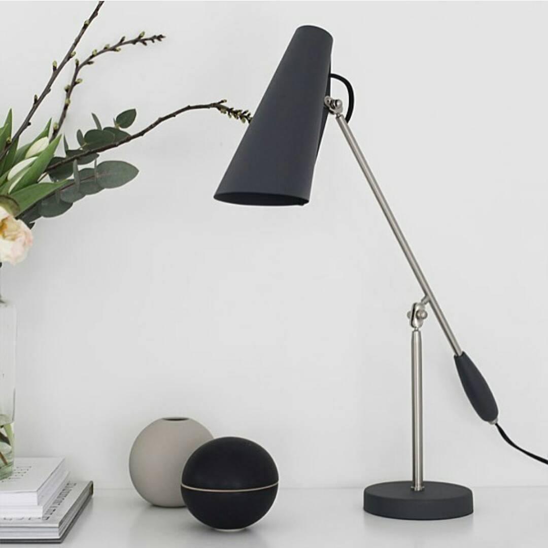 Orbix Steel Mid-Century Table Lamp - Letslighting