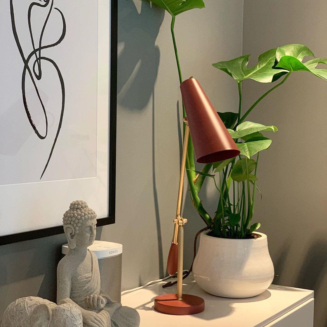 Orbix Steel Mid-Century Table Lamp - Letslighting