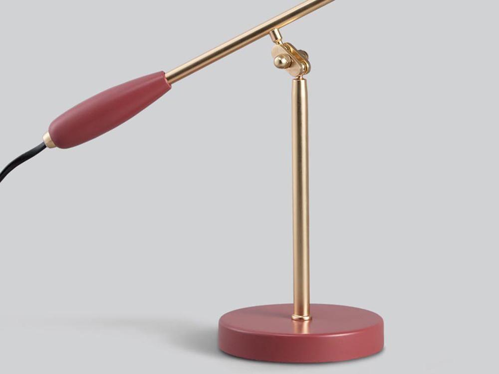 Orbix Steel Mid-Century Table Lamp - Letslighting