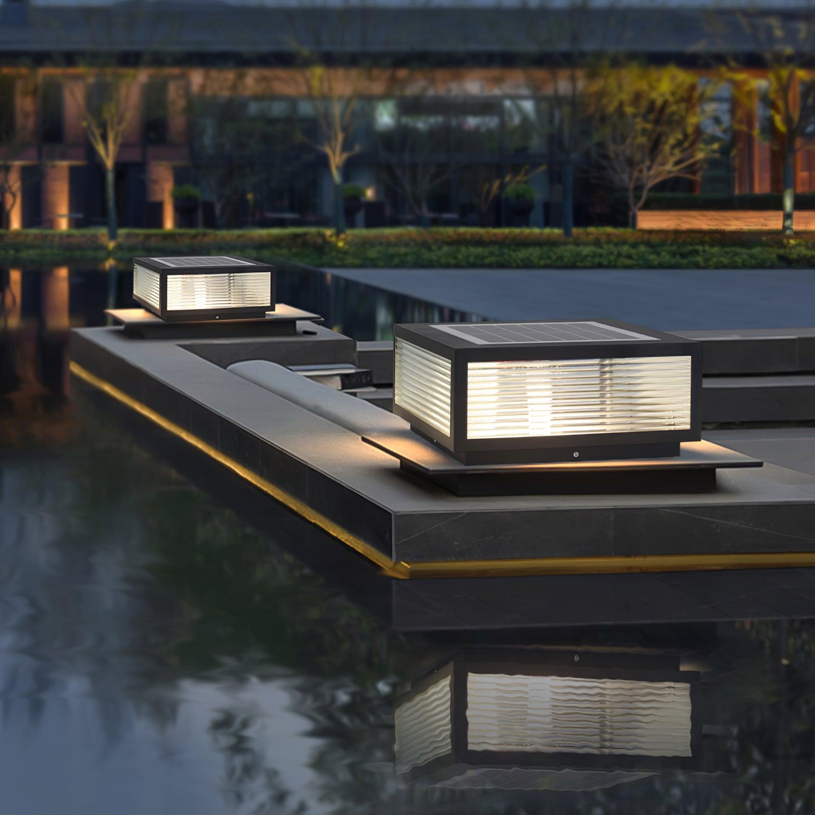 Alsorarae Traditional Natural Glass Outdoor Light - Letslighting