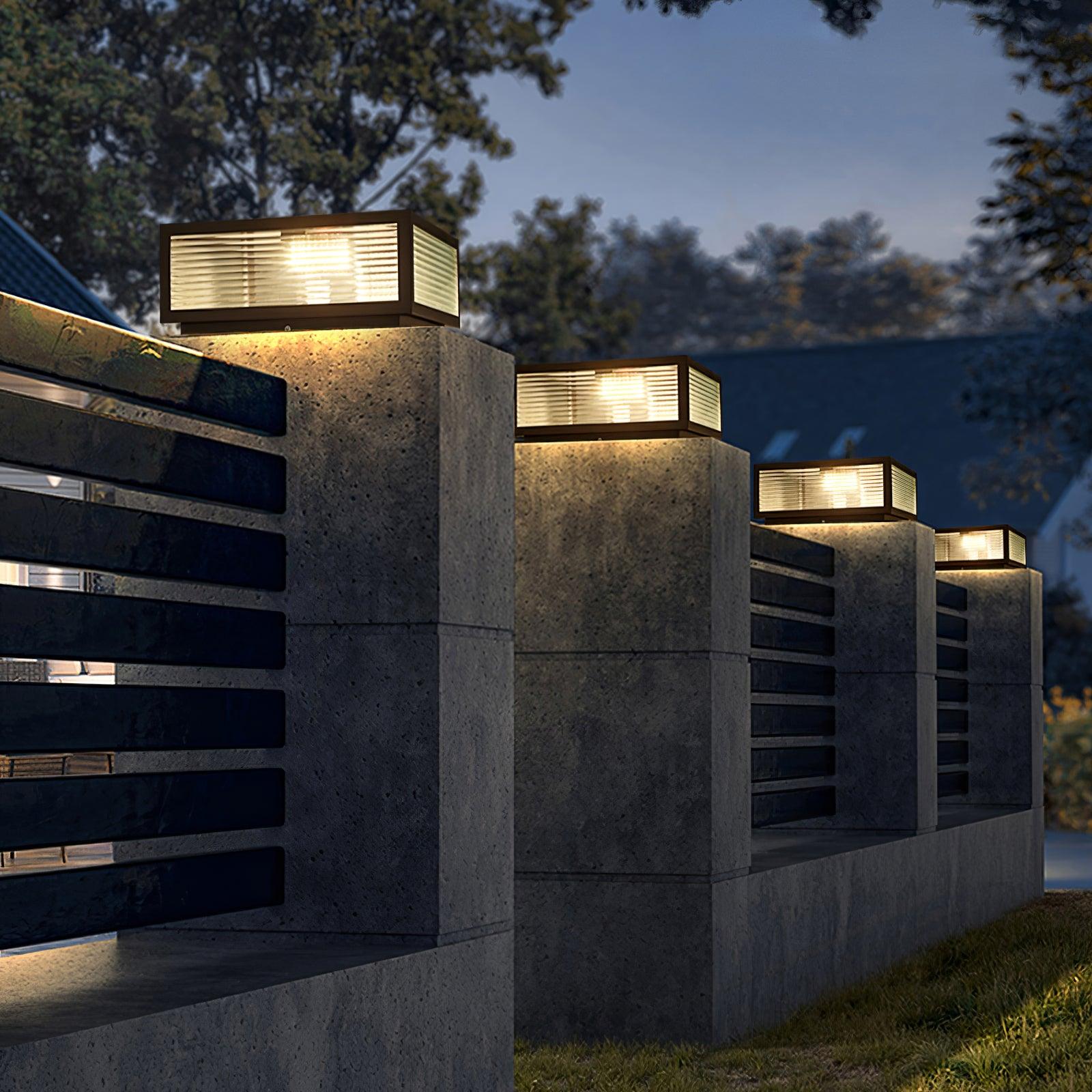 Alsorarae Traditional Natural Glass Outdoor Light - Letslighting