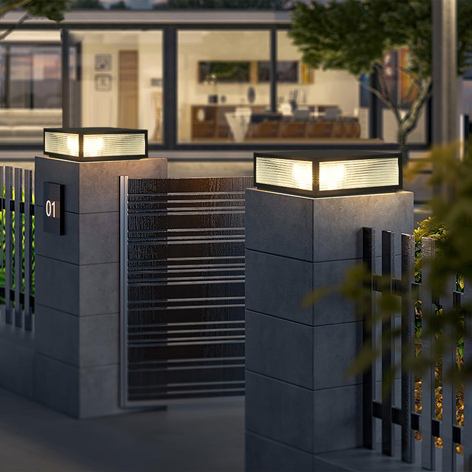 Alsorarae Traditional Natural Glass Outdoor Light - Letslighting