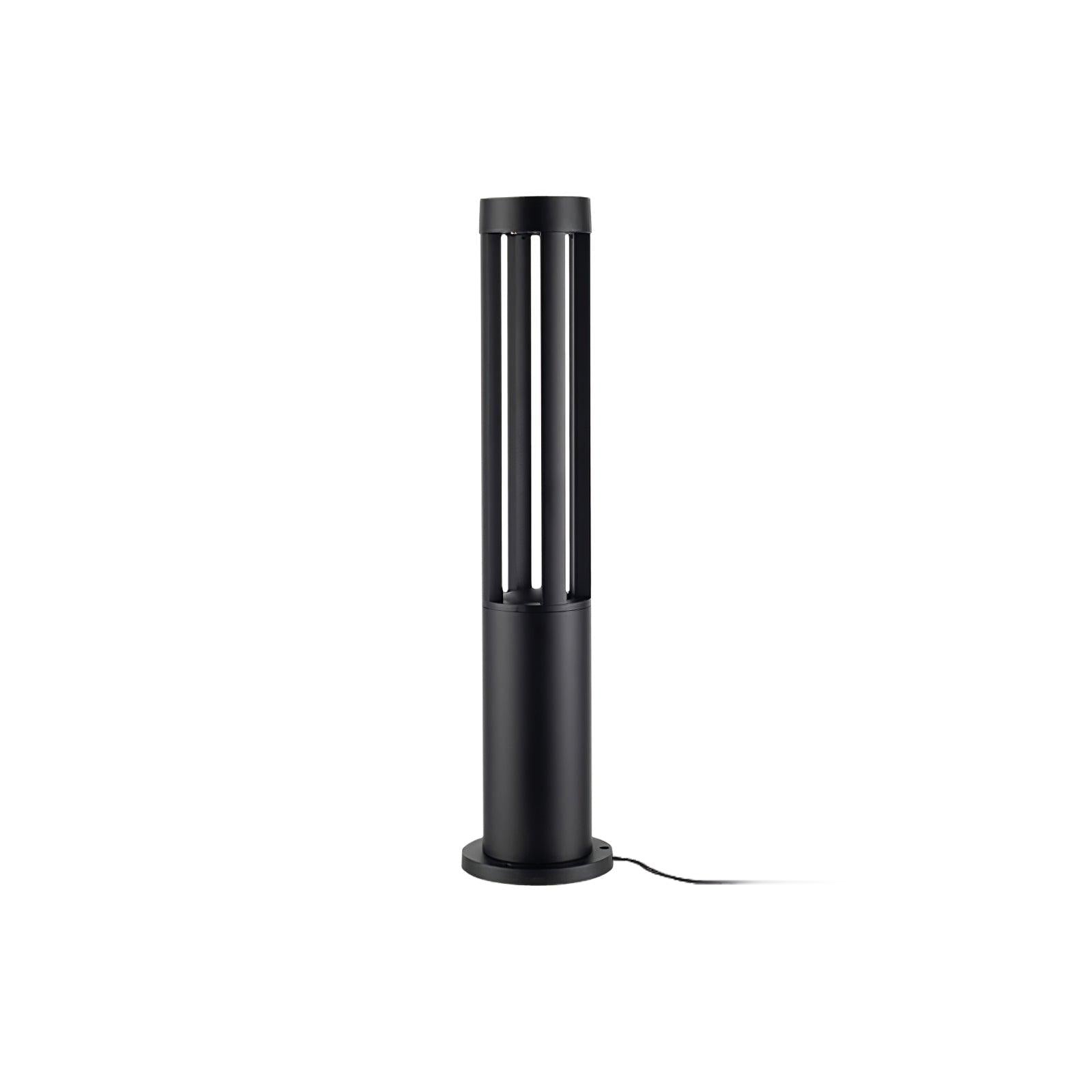 Lustra Outdoor Light Black Cylindrical Garden - Letslighting