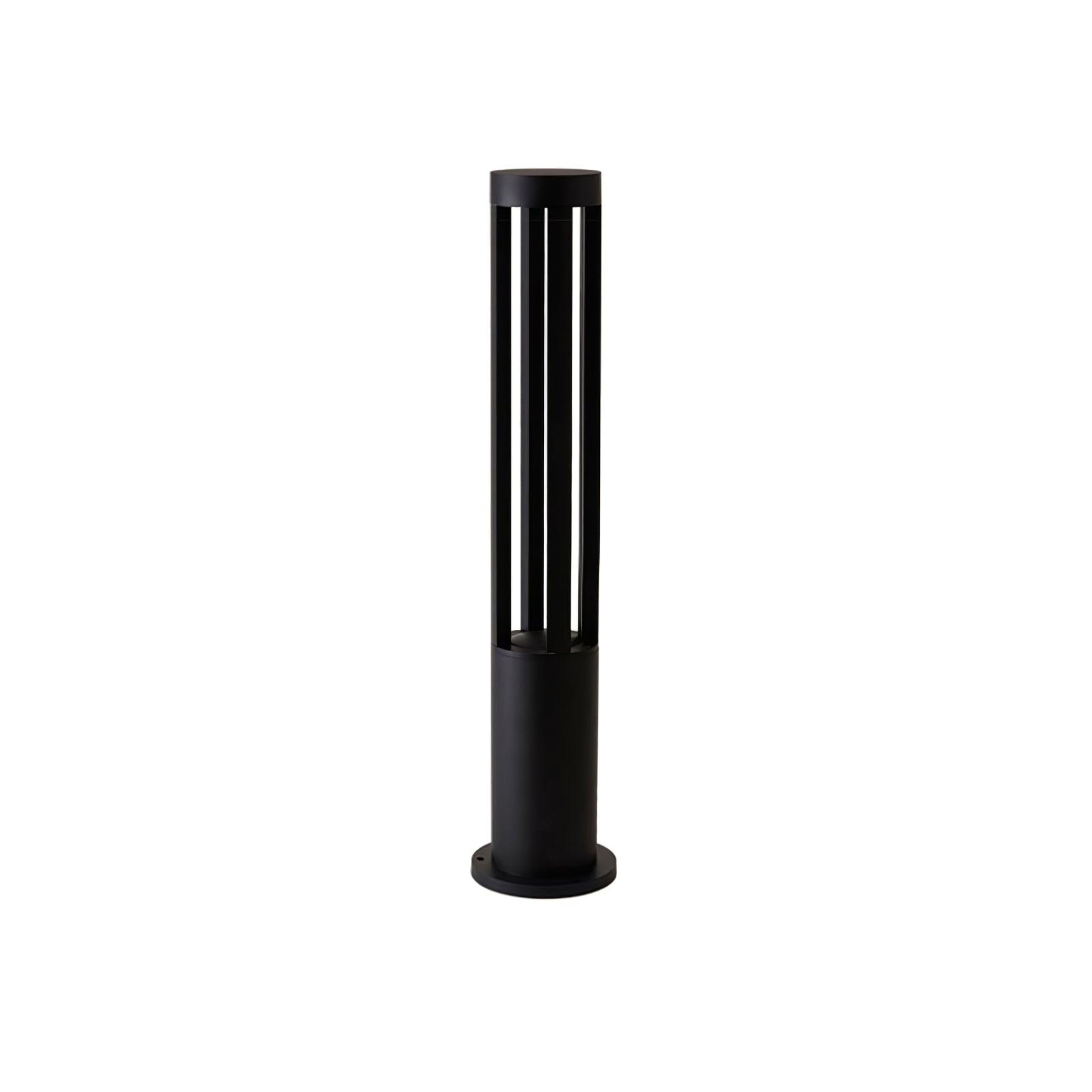 Lustra Outdoor Light Black Cylindrical Garden - Letslighting