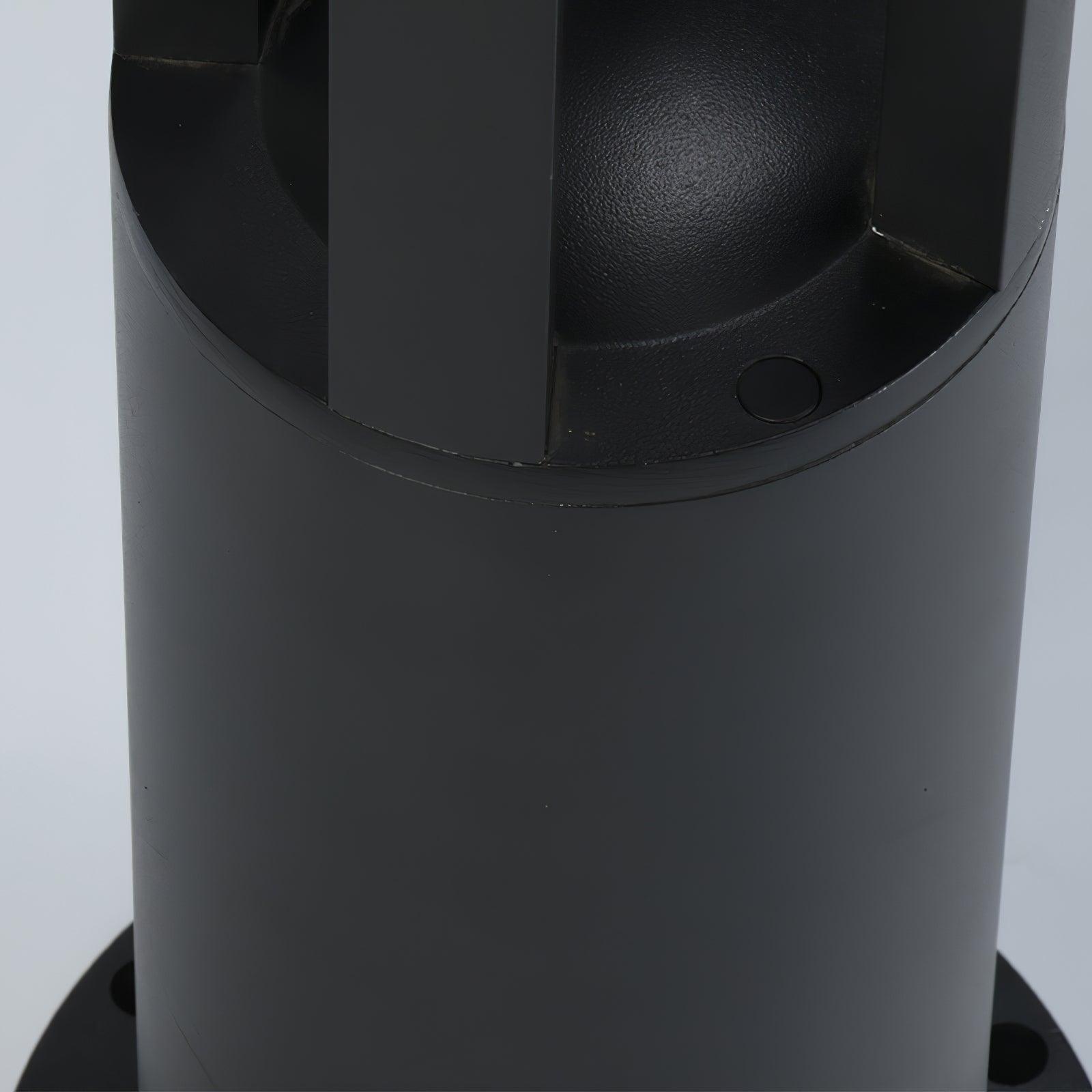 Lustra Outdoor Light Black Cylindrical Garden - Letslighting