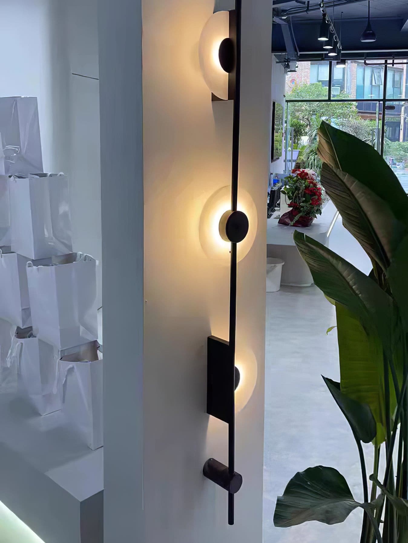 Slender Wall Lamp Alabaster Modern Minimalist - Letslighting