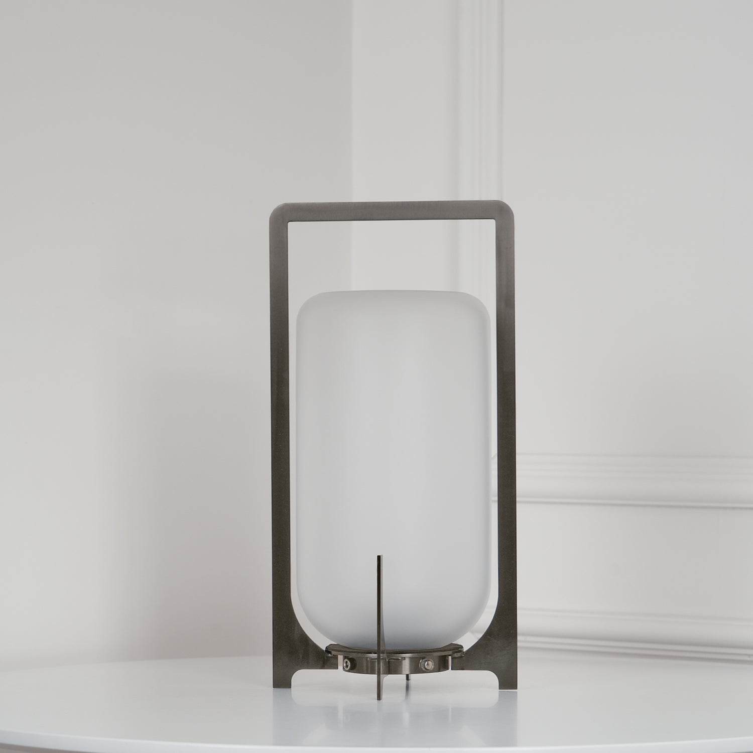 Luxis Steel Plastic Minimalist Table Lamp - Letslighting