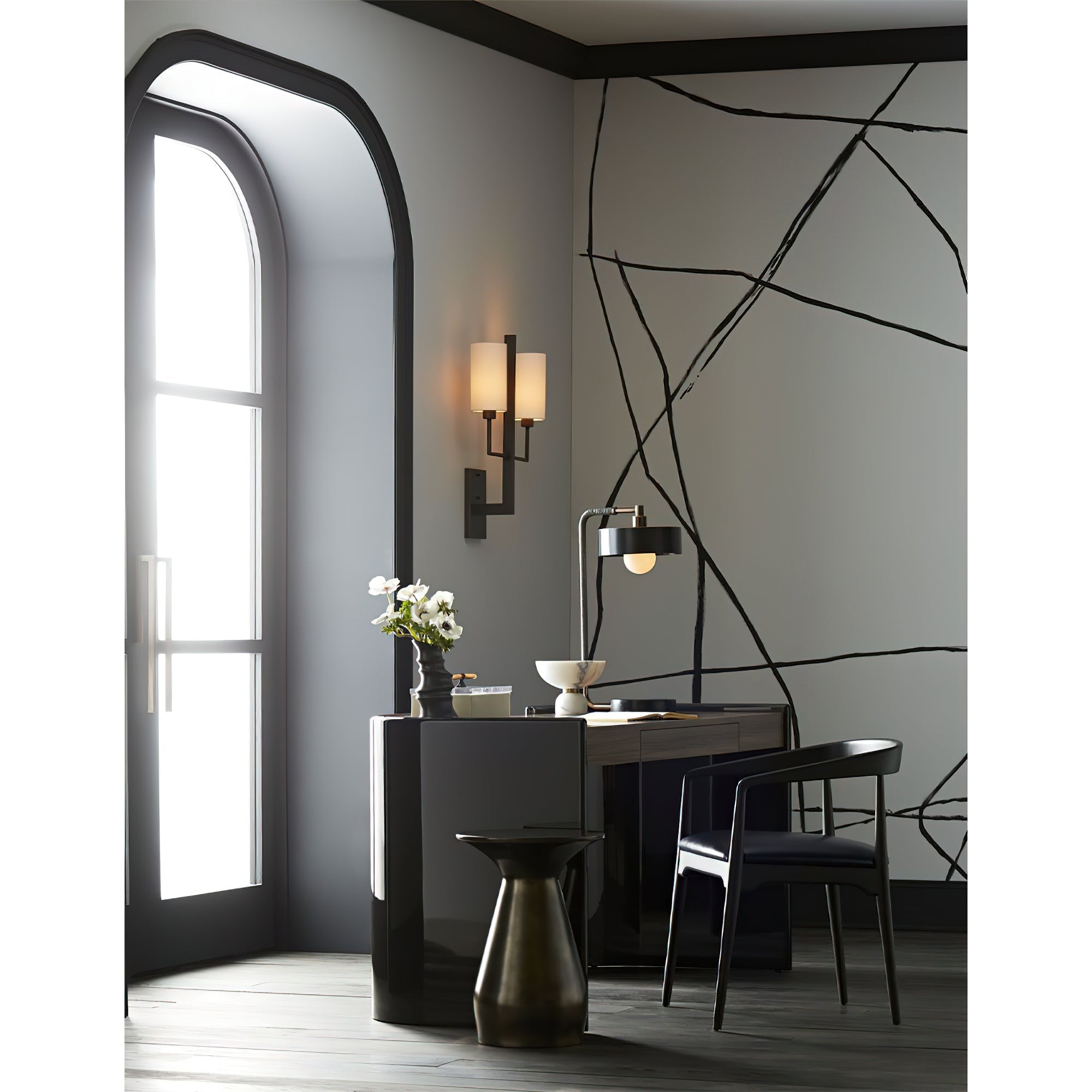 Qvistuvyj Vintage Fabric Wall Lamp - Letslighting