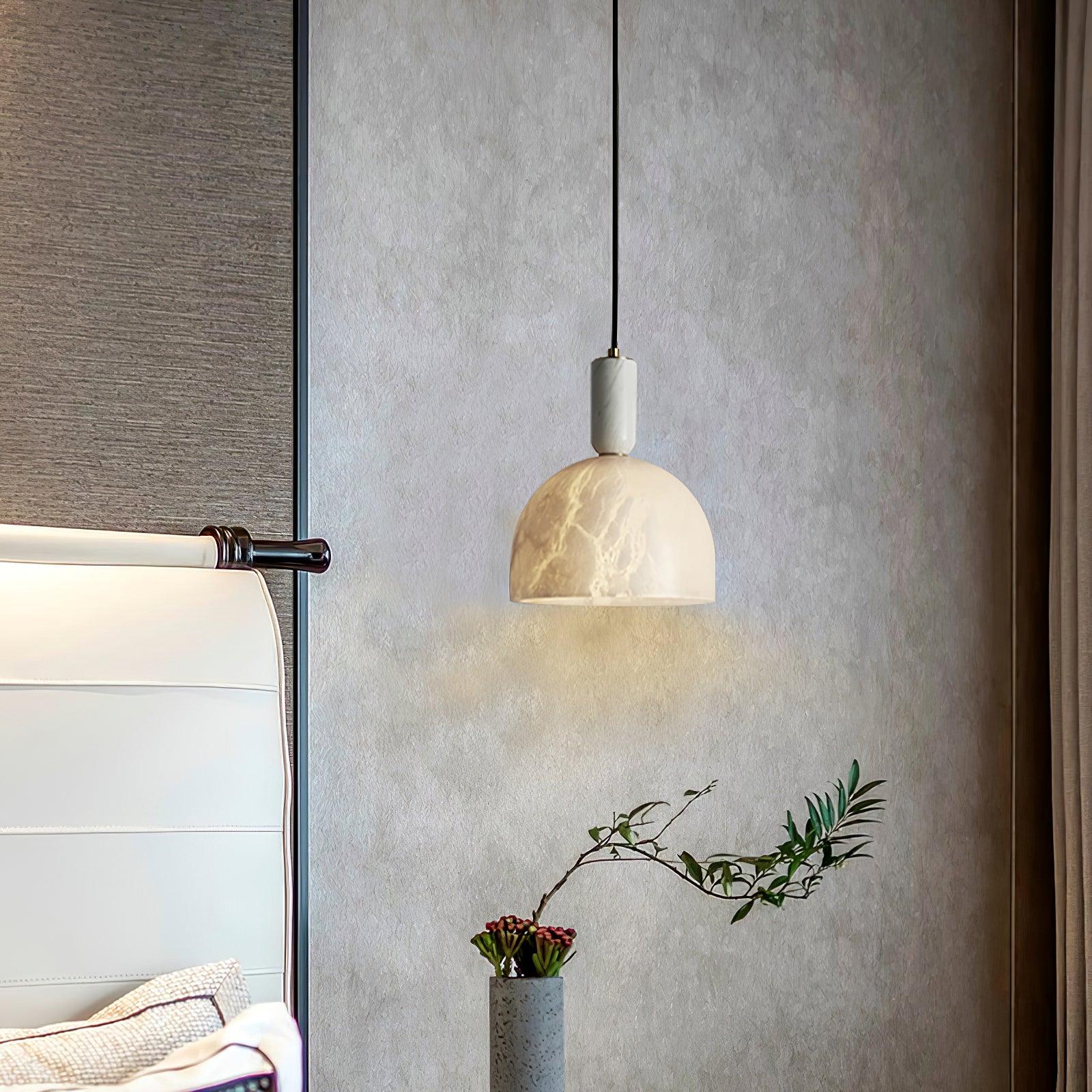 Culiror Minimalist Alabaster Pendant Light - Letslighting