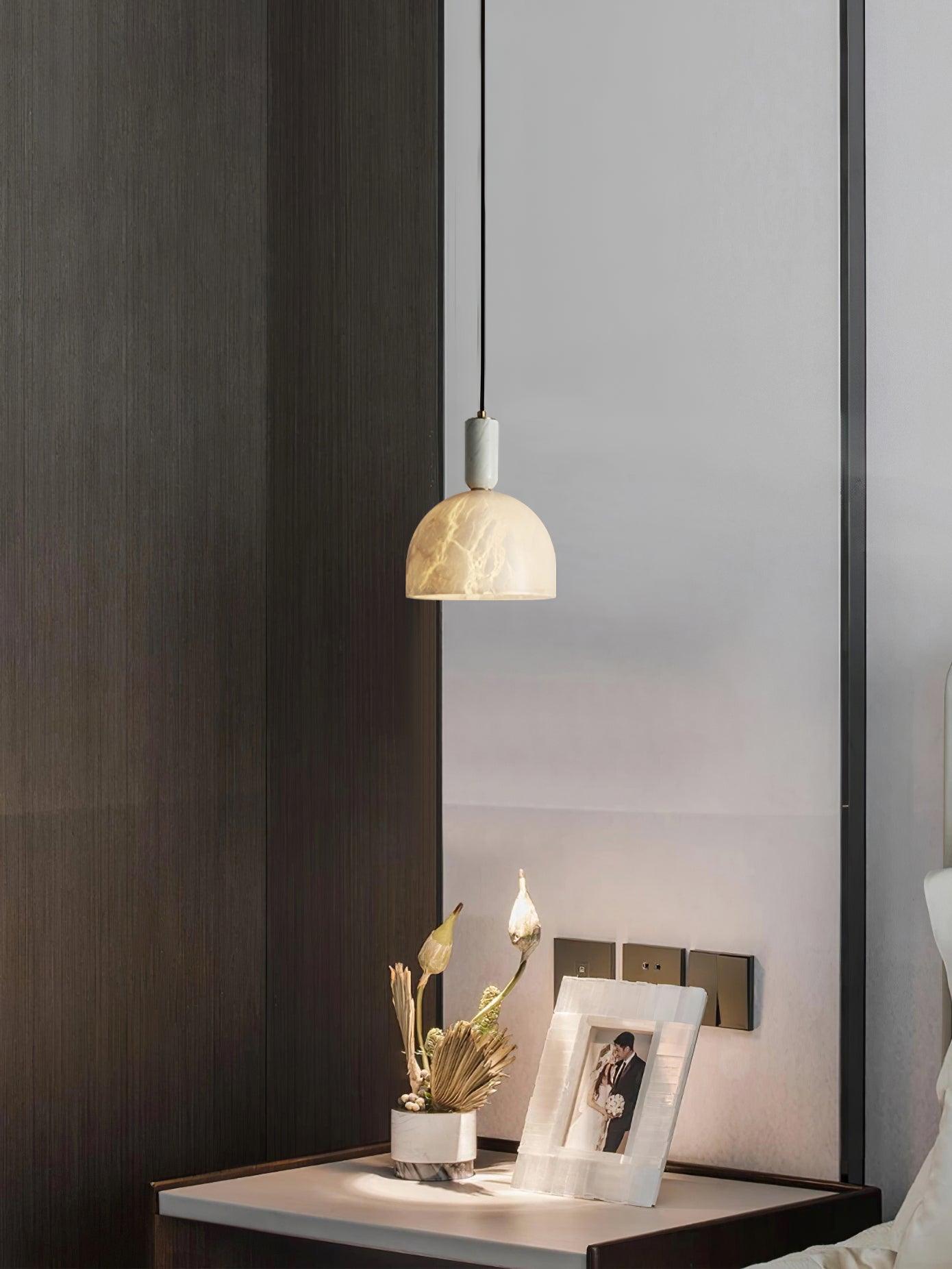Culiror Minimalist Alabaster Pendant Light - Letslighting