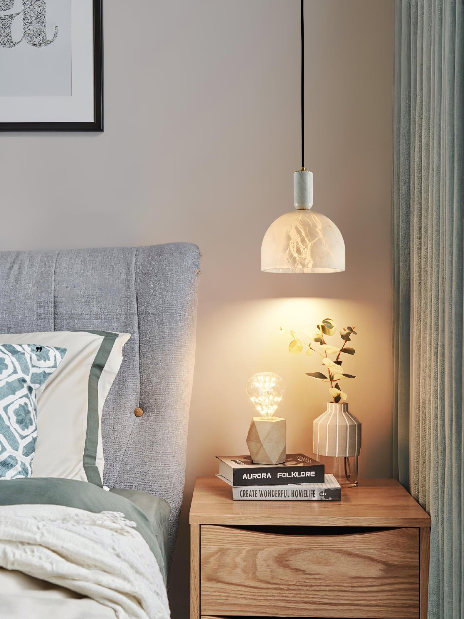 Culiror Minimalist Alabaster Pendant Light - Letslighting