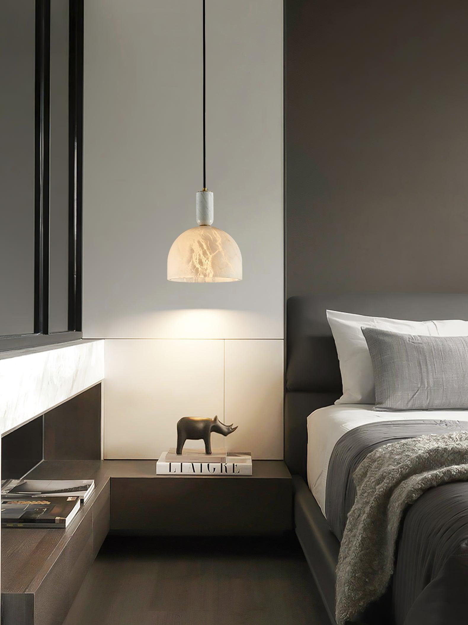 Culiror Minimalist Alabaster Pendant Light - Letslighting