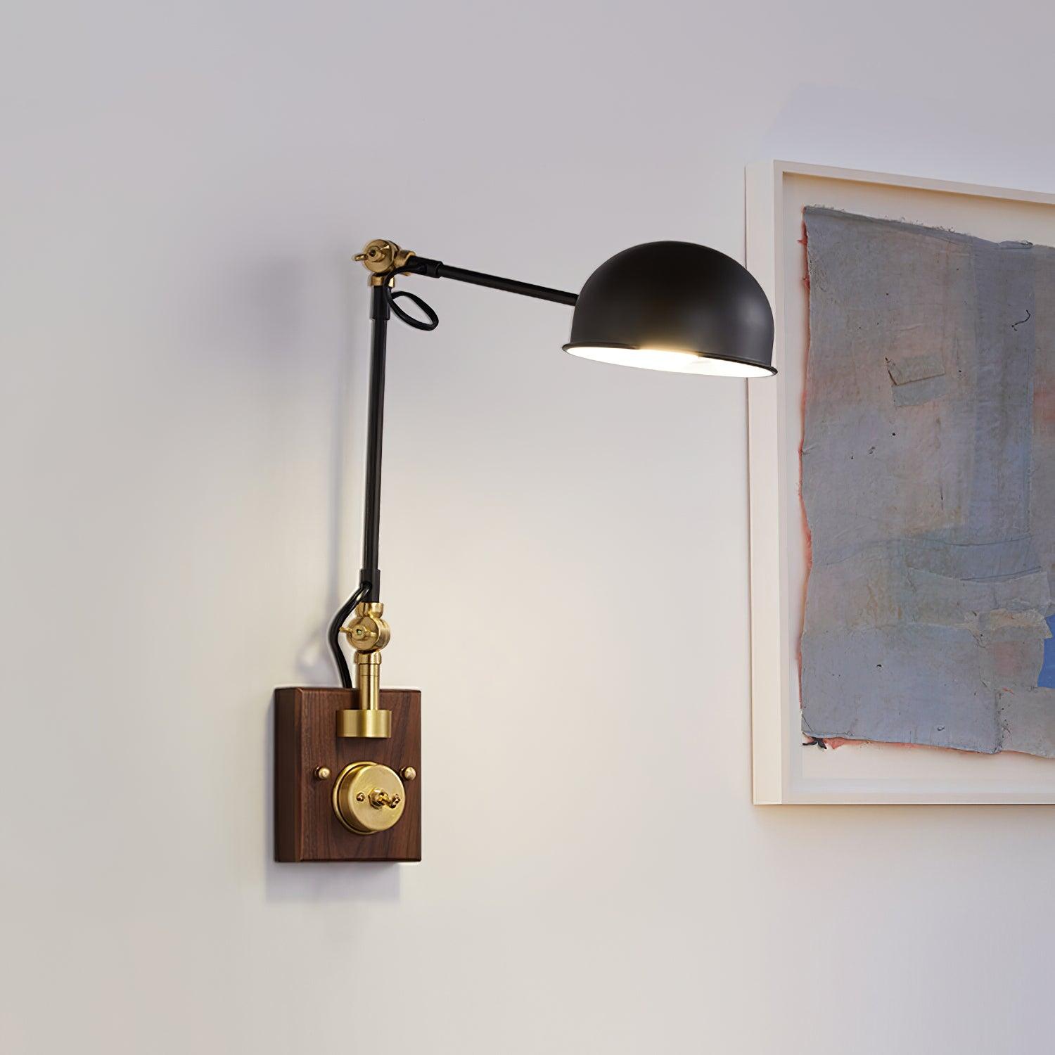 Blair Wall Lamp Swing Arm Dome - Letslighting