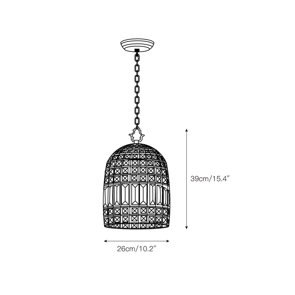 Sifuvyj Postmodern Luxury Crystal Pendant Lamp - Letslighting