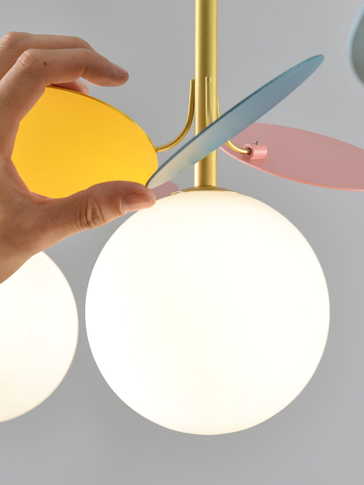 Ivphaus Glass Pendant Light