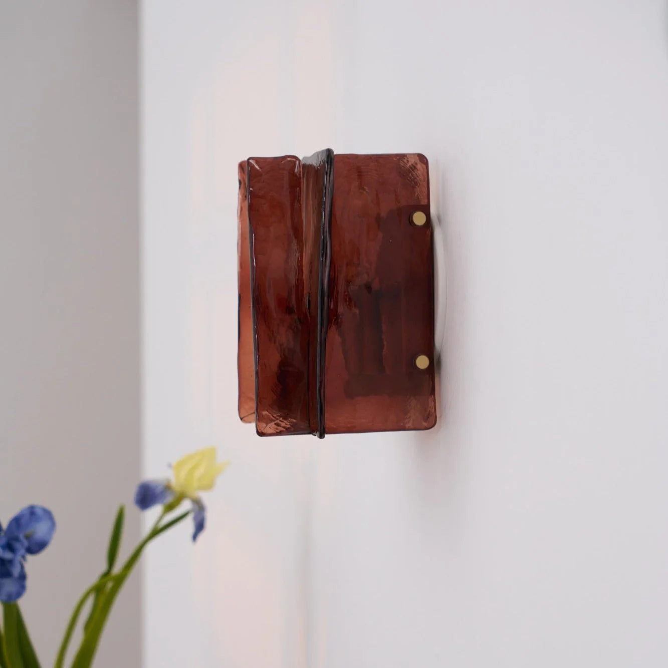 Byers Modern Square Glass Wall Light Living Room Hallway - Letslighting