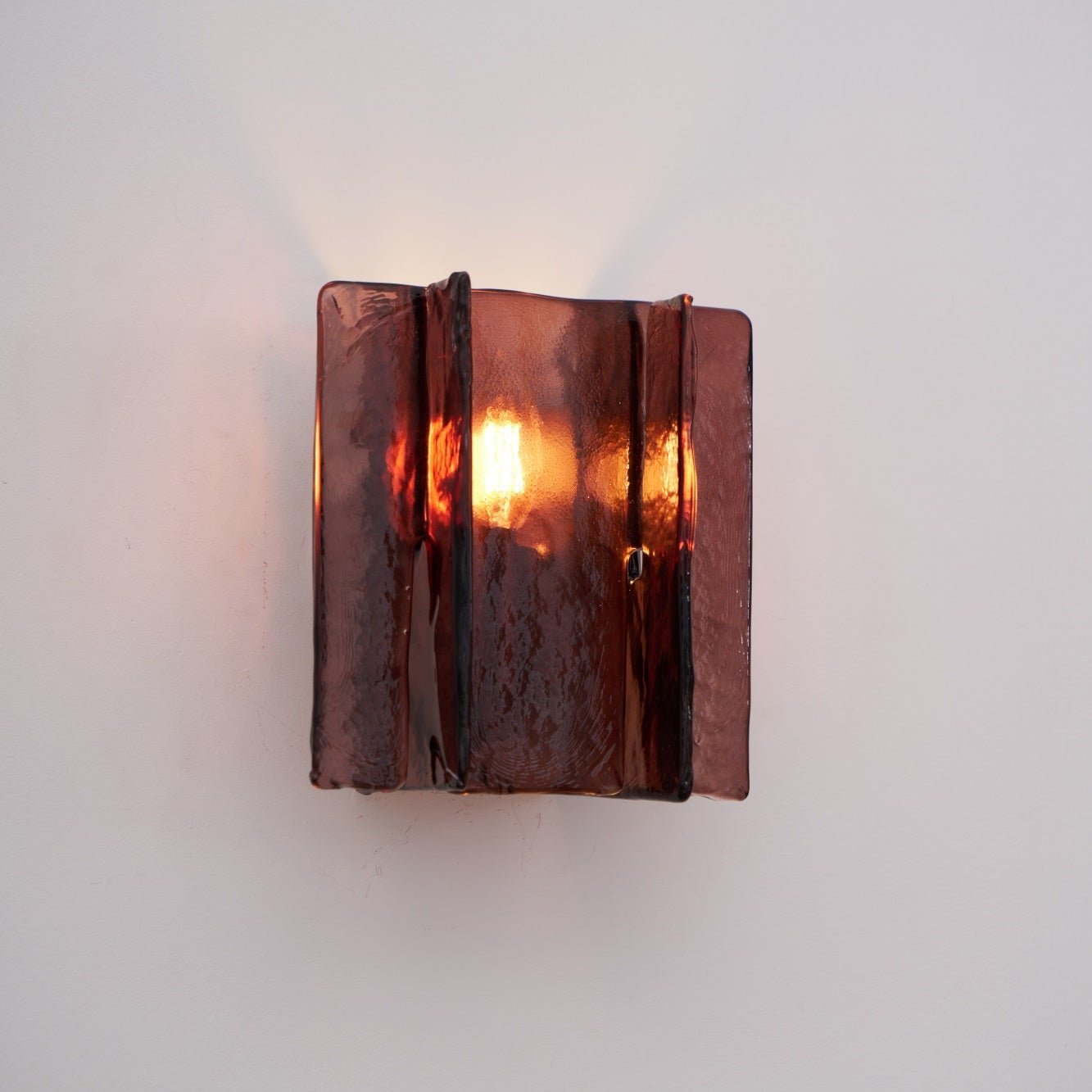 Solanic Glass Artistic Wall Lamp - Letslighting