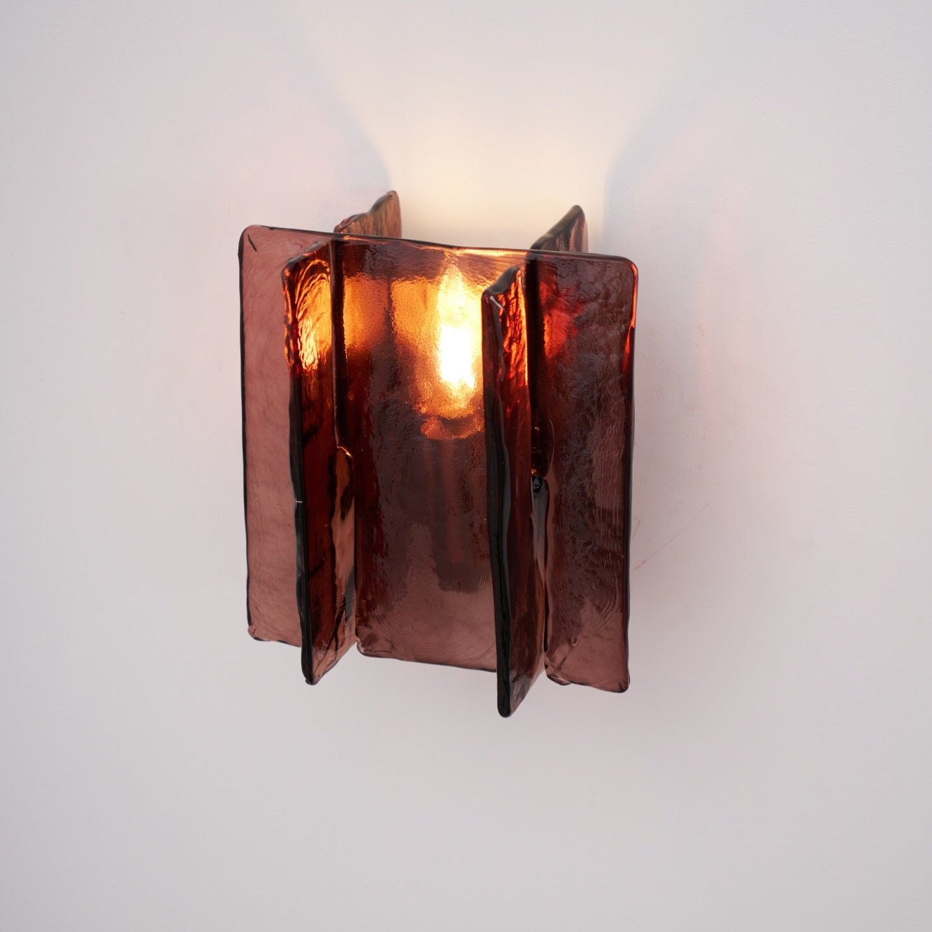 Solanic Glass Artistic Wall Lamp - Letslighting