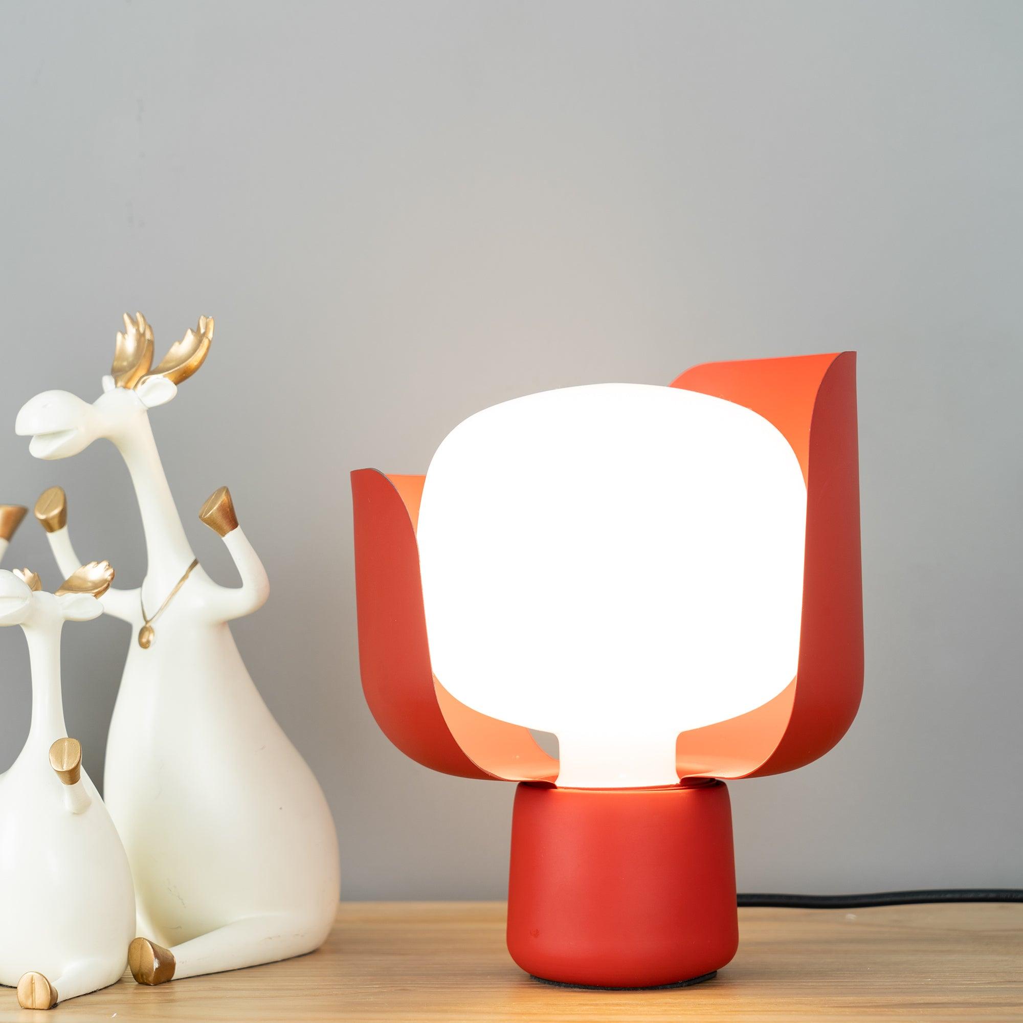 Zuri Plastic Minimalist Table Lamp - Letslighting