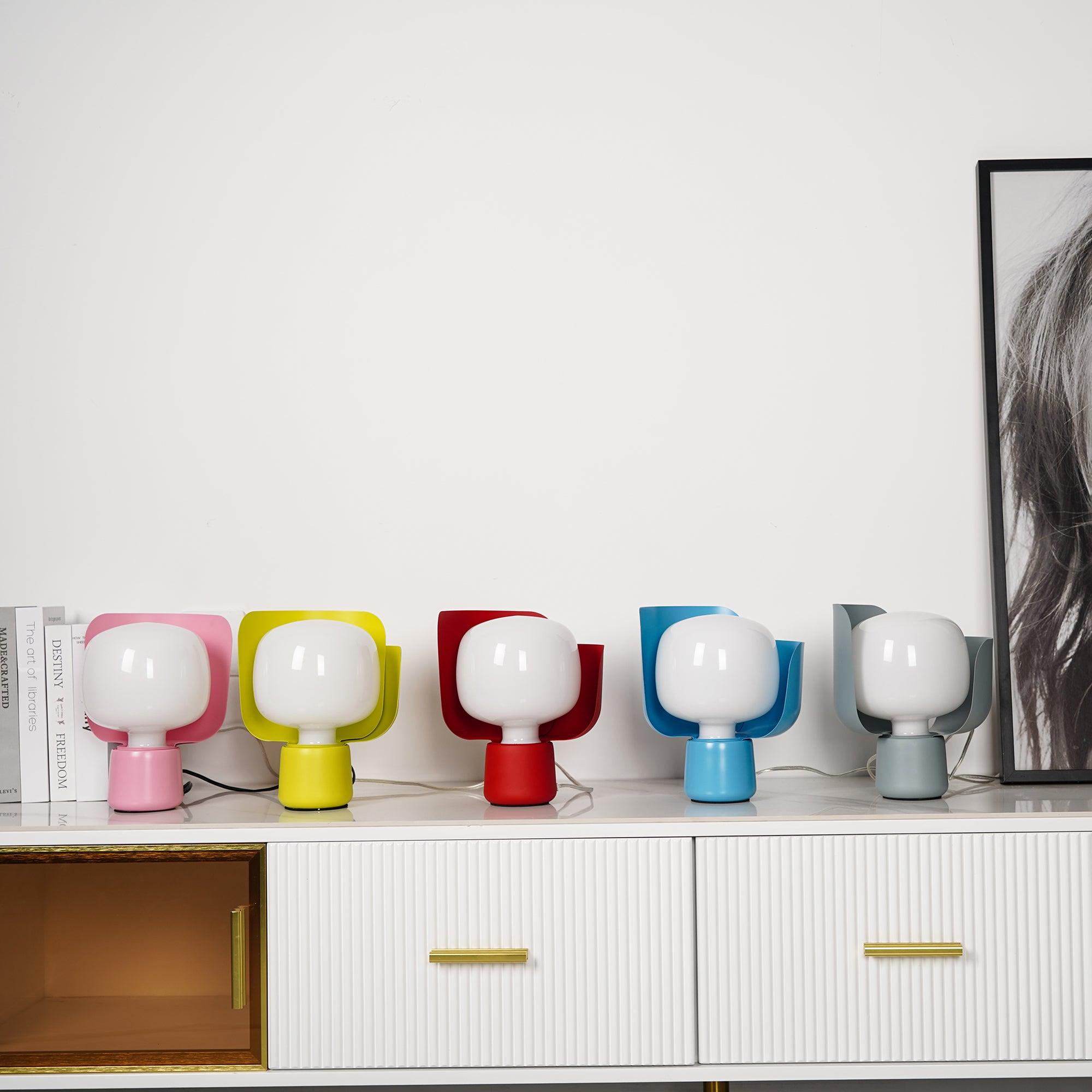 Zuri Plastic Minimalist Table Lamp - Letslighting