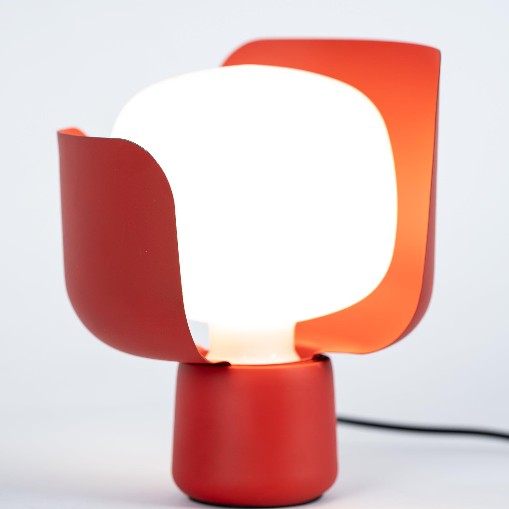 Zuri Plastic Minimalist Table Lamp - Letslighting