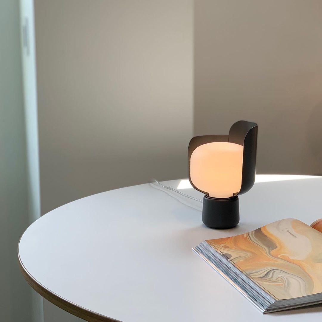 Zuri Plastic Minimalist Table Lamp - Letslighting