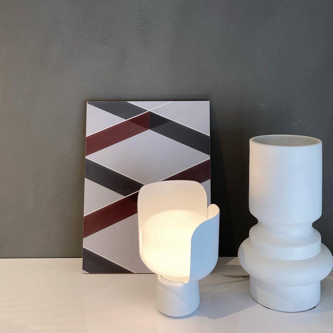 Zuri Plastic Minimalist Table Lamp - Letslighting