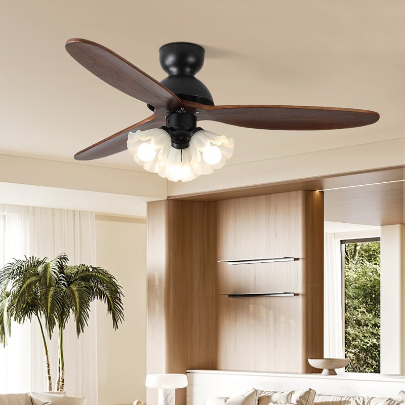 Bloom Air Ceiling Fan Light - Letslighting