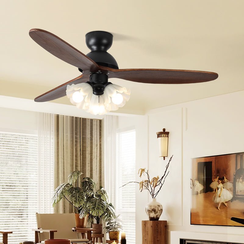 Bloom Air Ceiling Fan Light - Letslighting