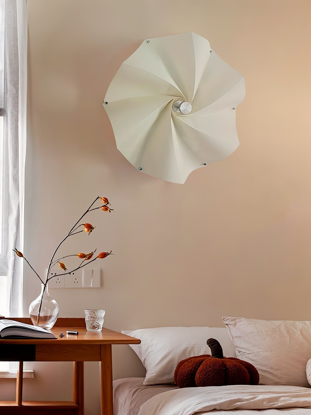 Vadorir Spiral Fabric Pendant Light - Letslighting