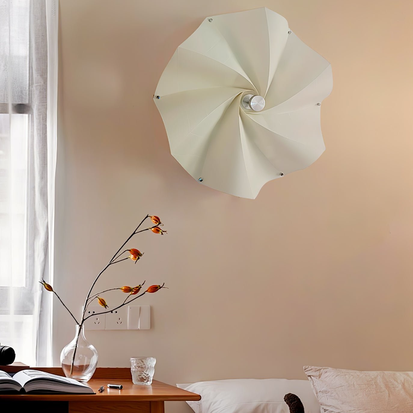 Vadorir Spiral Fabric Pendant Light - Letslighting