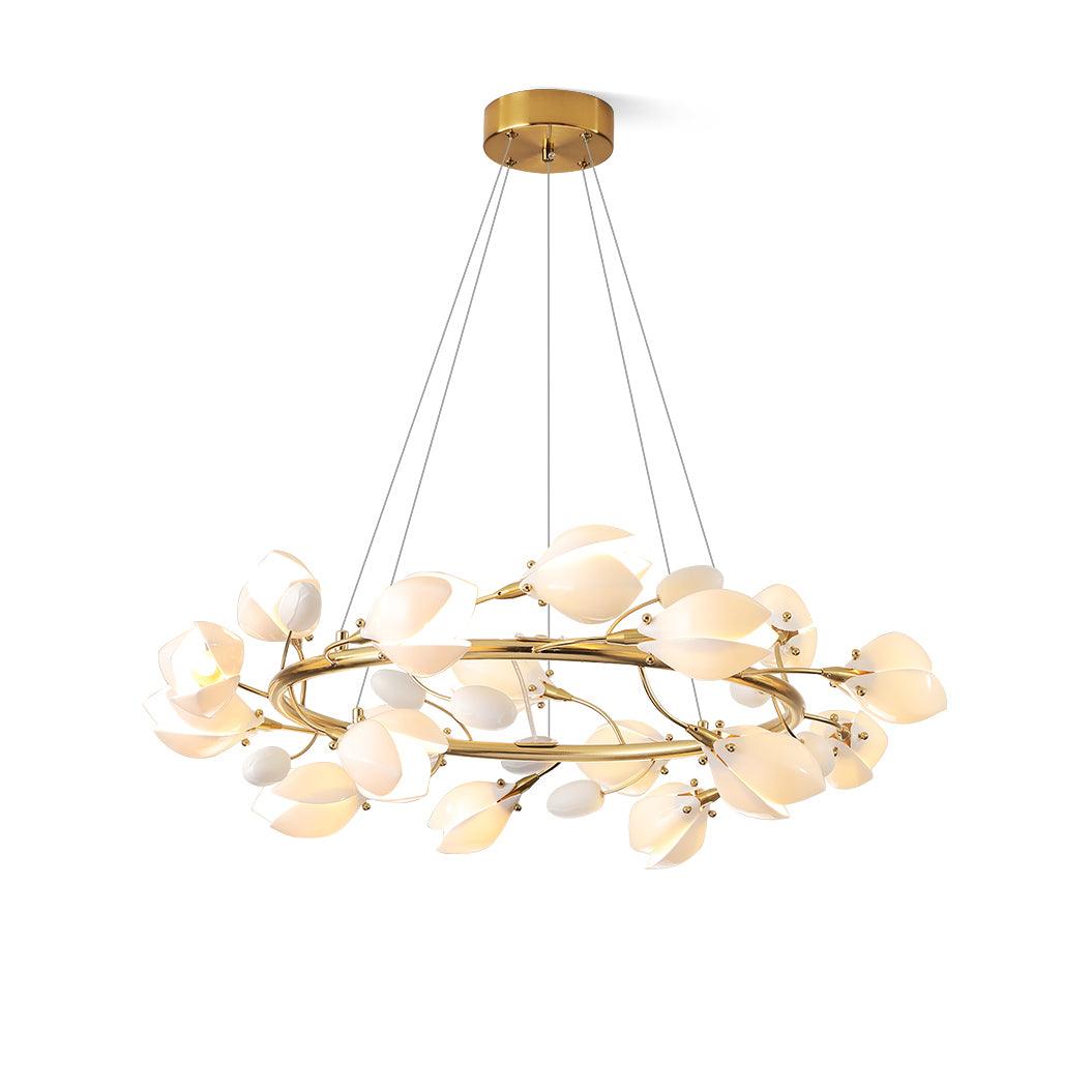 Porcelain Premium Elegance Ceramic Chandelier - Letslighting