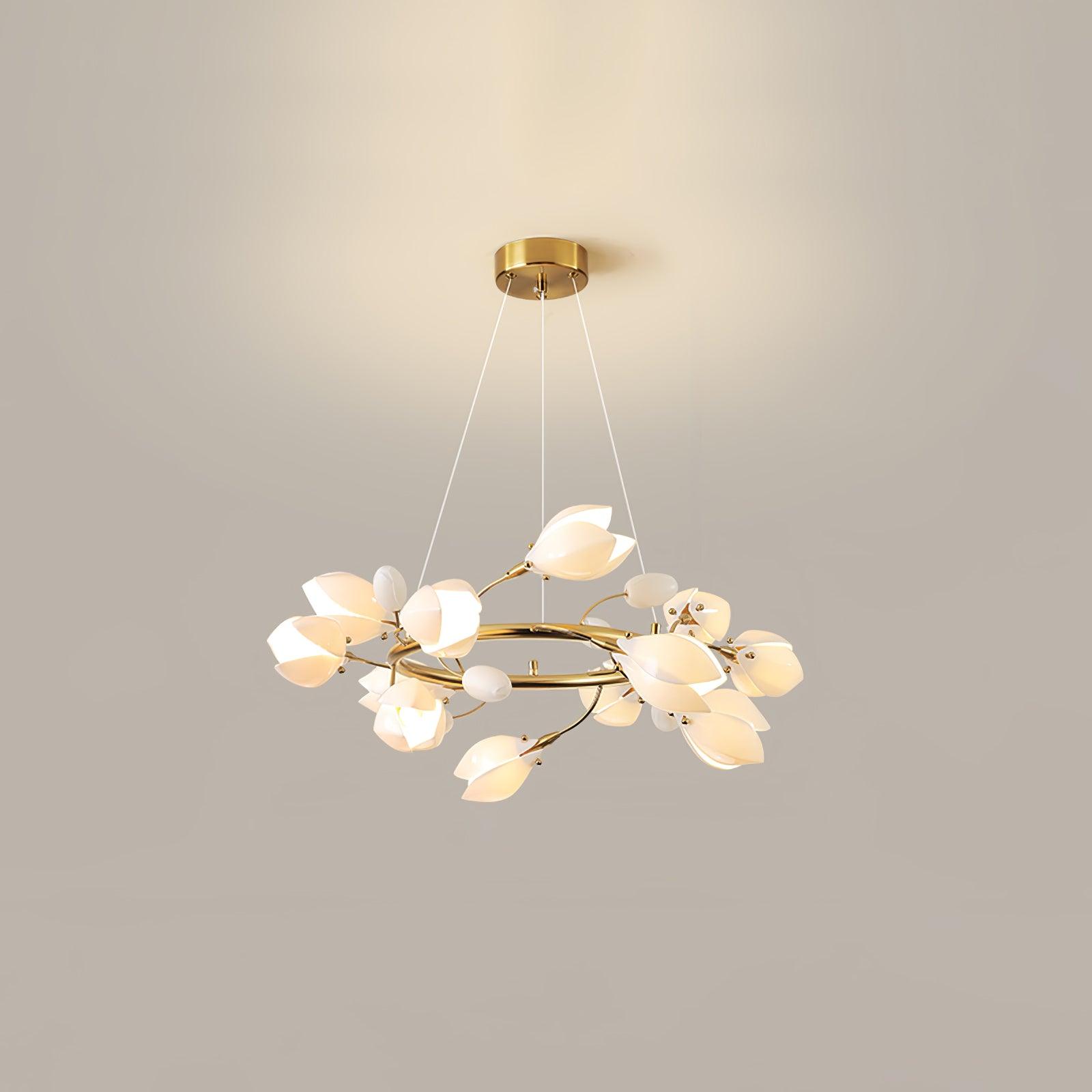 Porcelain Premium Elegance Ceramic Chandelier - Letslighting