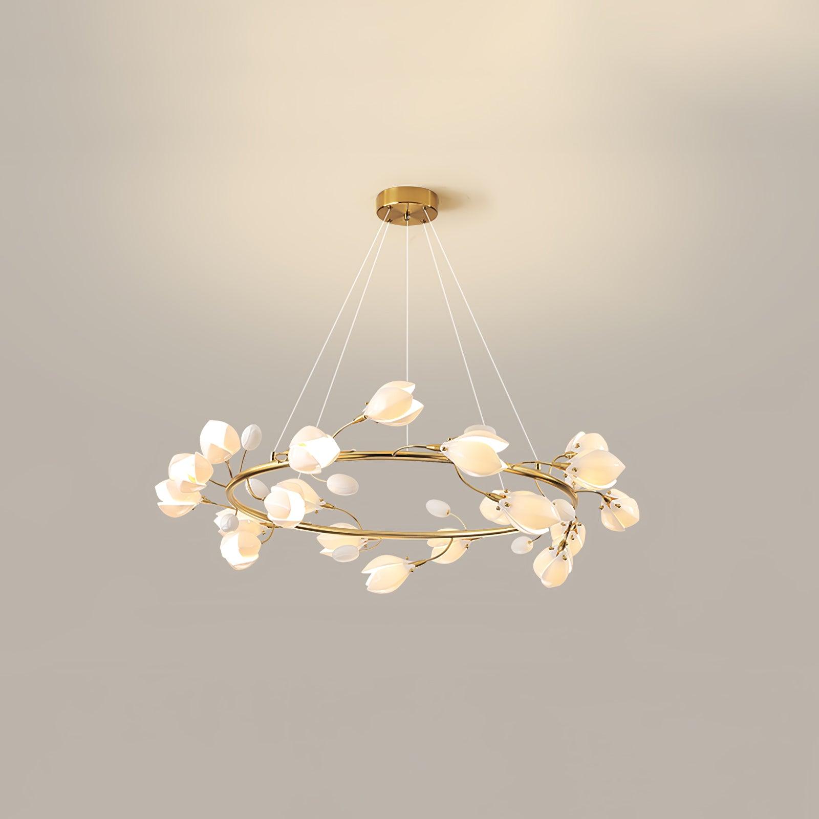 Porcelain Premium Elegance Ceramic Chandelier - Letslighting