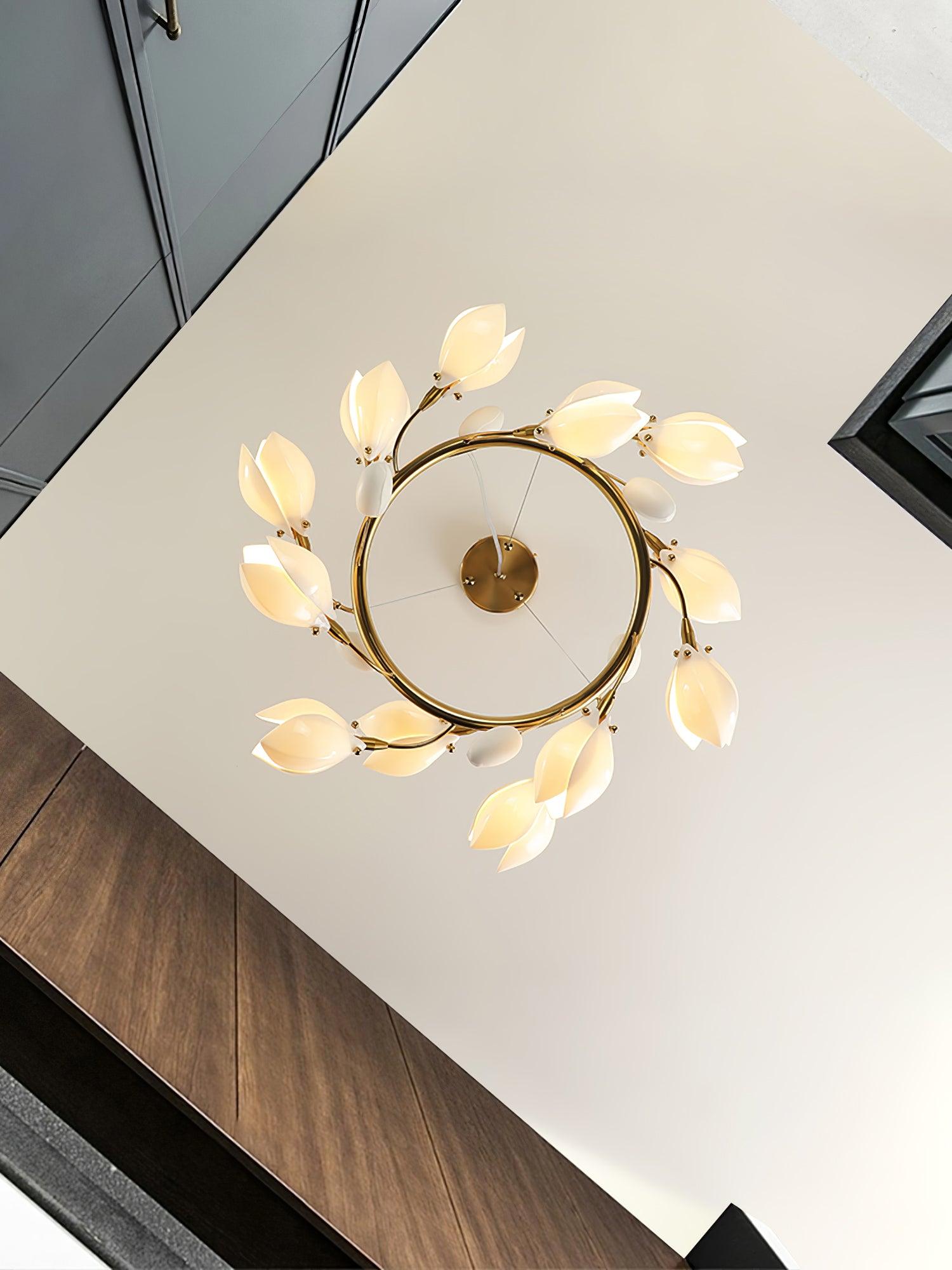 Porcelain Premium Elegance Ceramic Chandelier - Letslighting