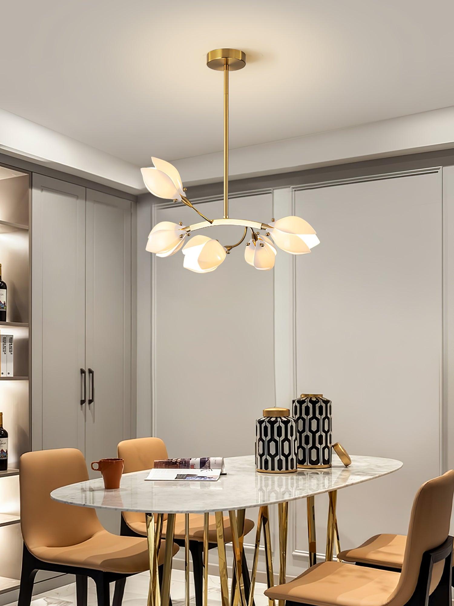 Porcelain Premium Elegance Ceramic Chandelier - Letslighting