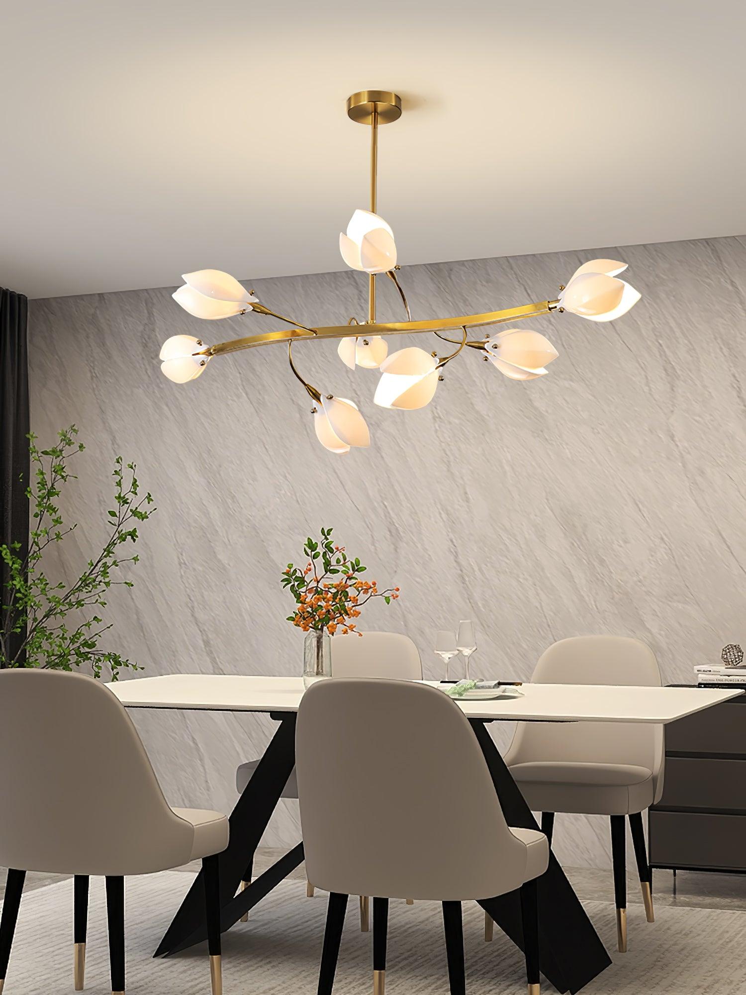 Porcelain Premium Elegance Ceramic Chandelier - Letslighting