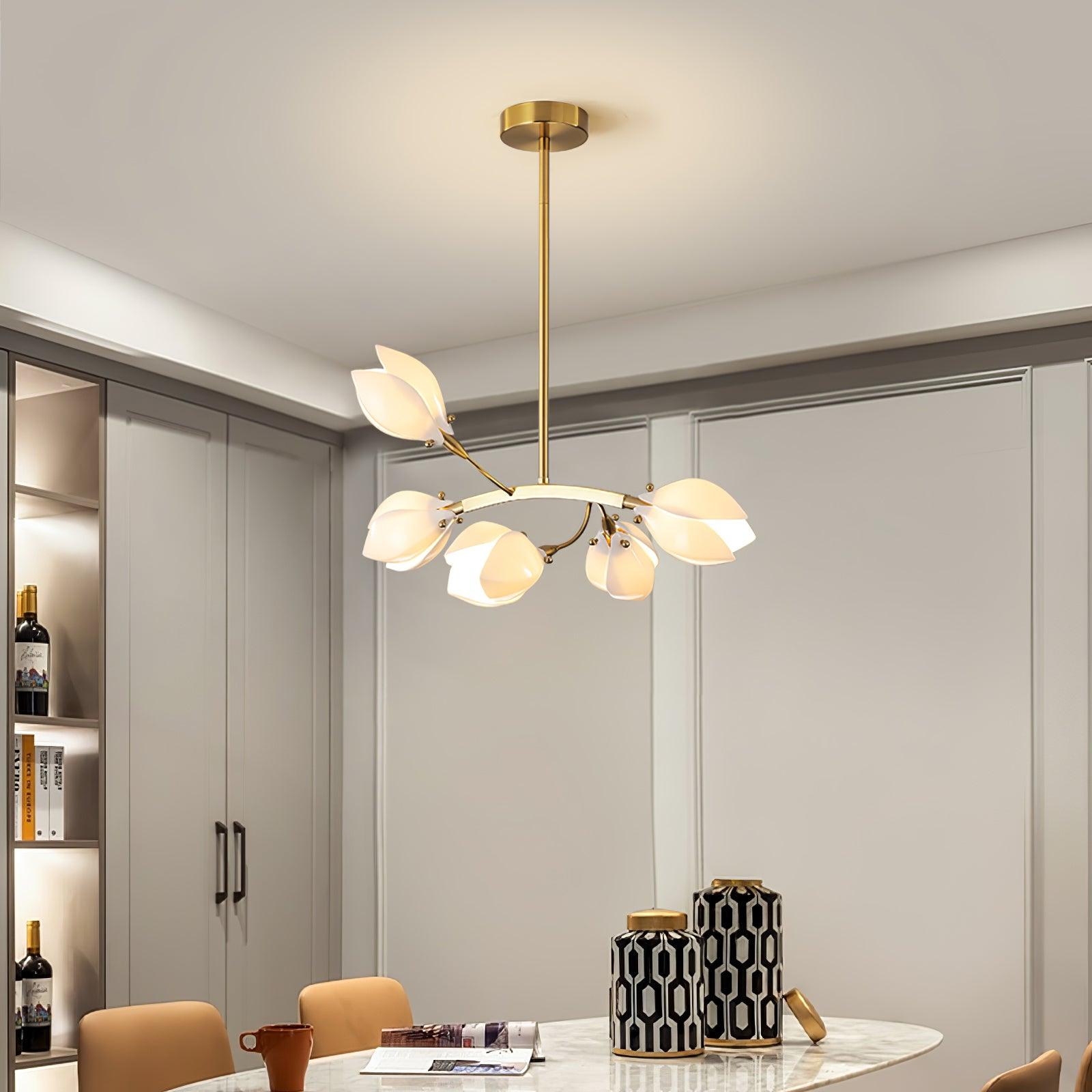 Porcelain Premium Elegance Ceramic Chandelier - Letslighting