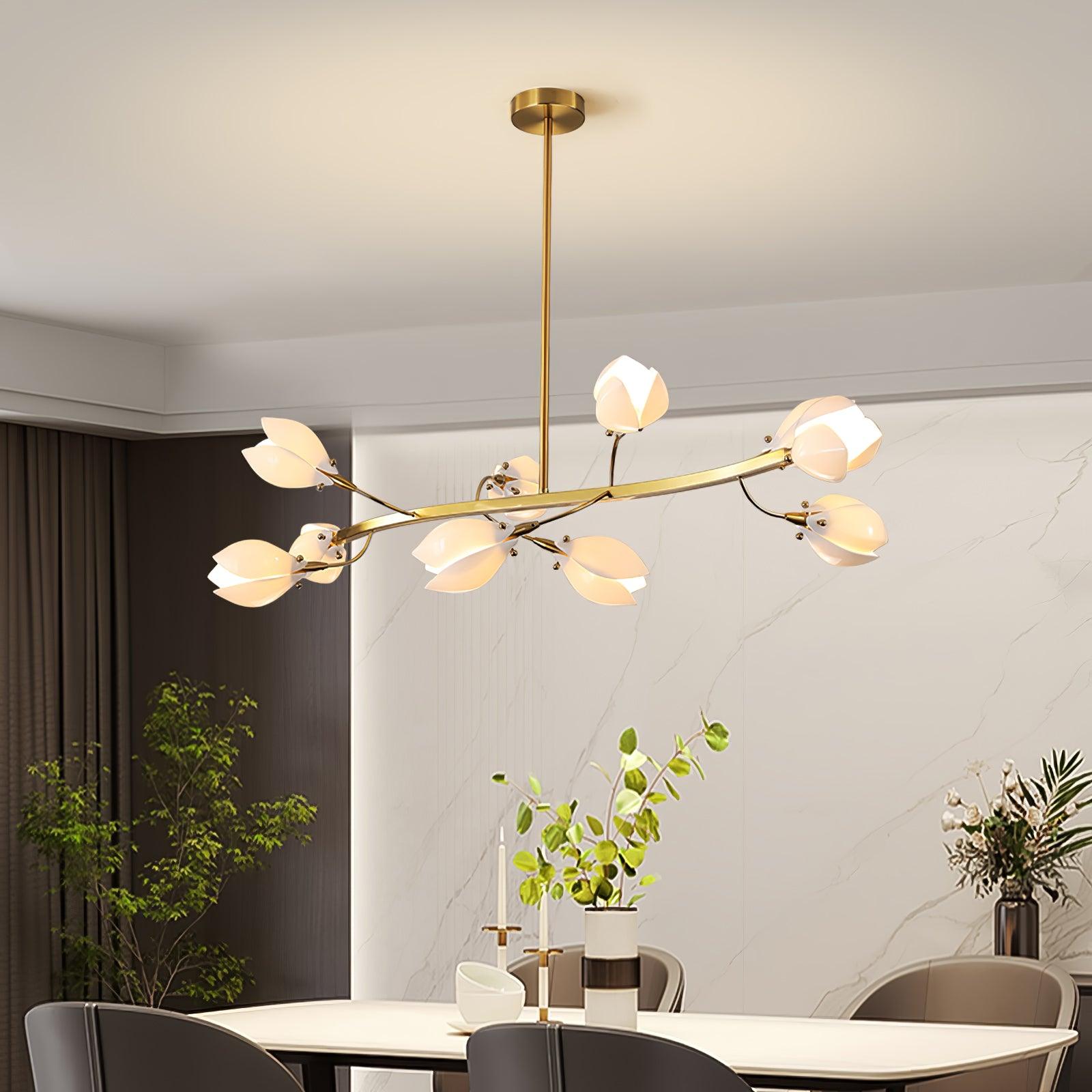 Porcelain Premium Elegance Ceramic Chandelier - Letslighting