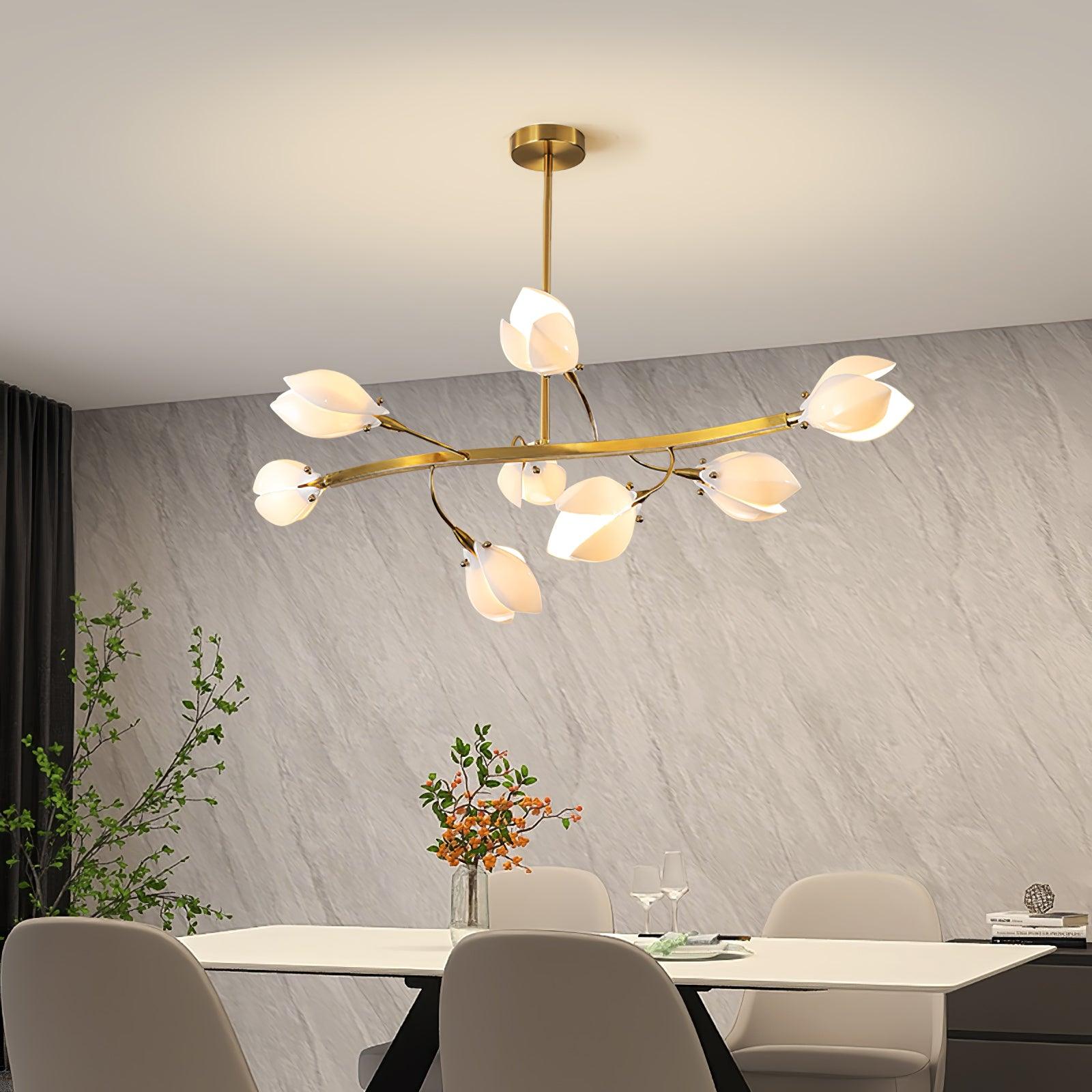 Porcelain Premium Elegance Ceramic Chandelier - Letslighting